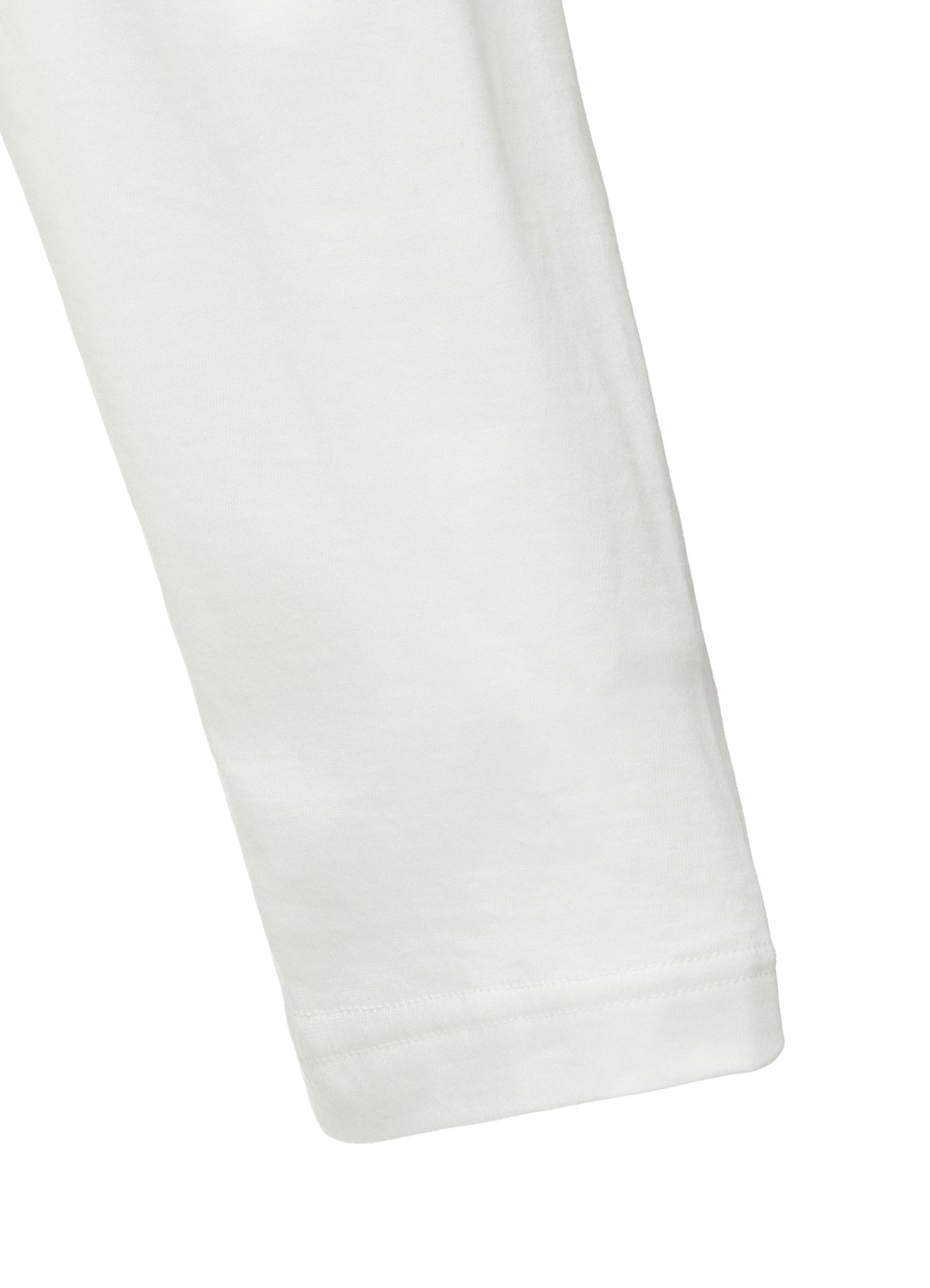 COTTON JERSEY FABRIC LAYERED T-SHIRT