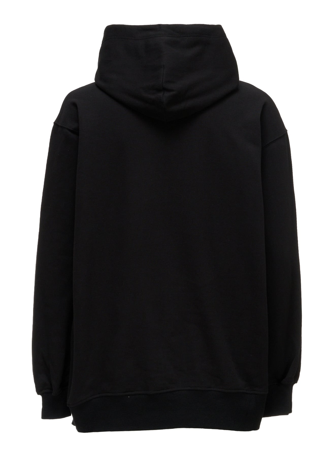 30/10  COTTON GAUZE FLEECE CROW PATCH HOODIE PULLOVER