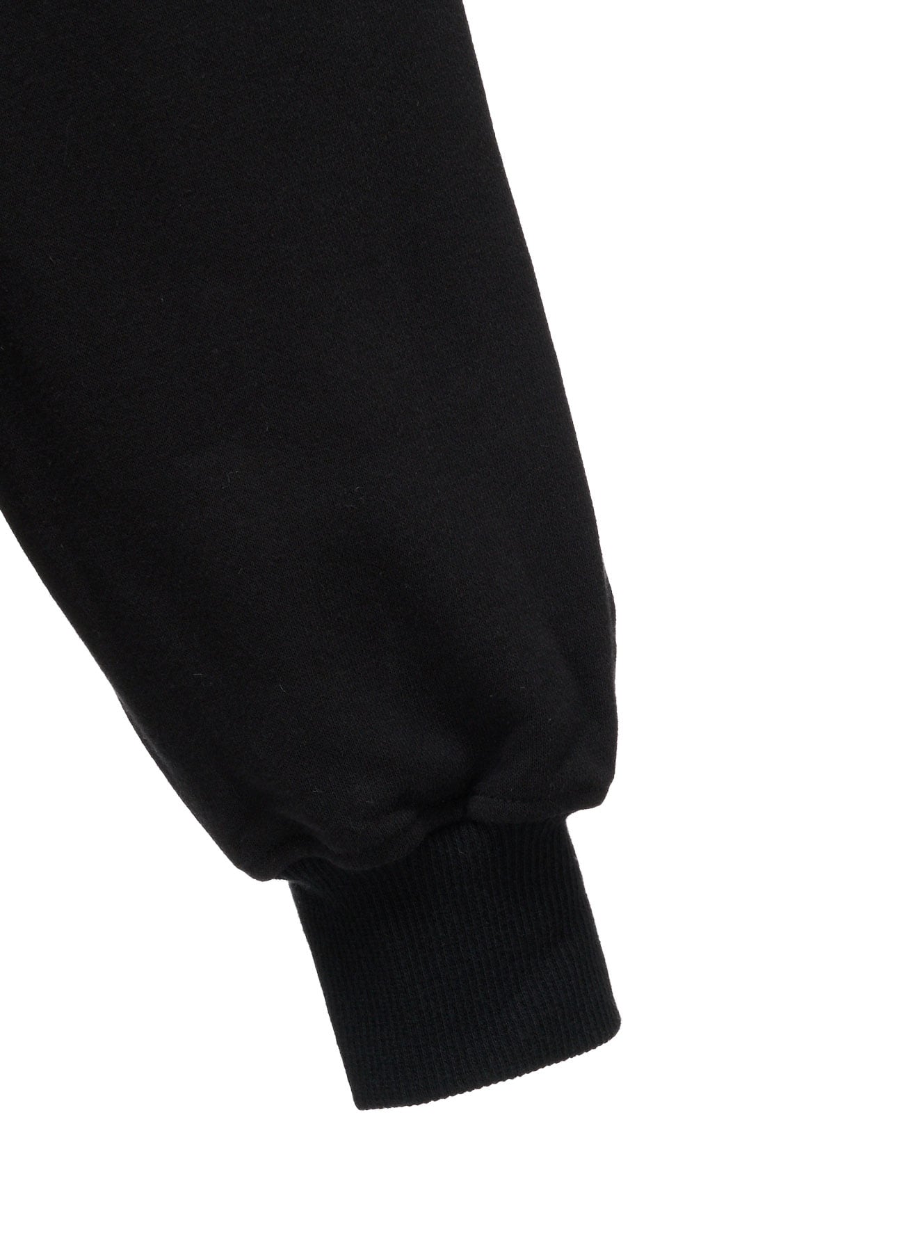 30/10  COTTON GAUZE FLEECE CROW PATCH HOODIE PULLOVER