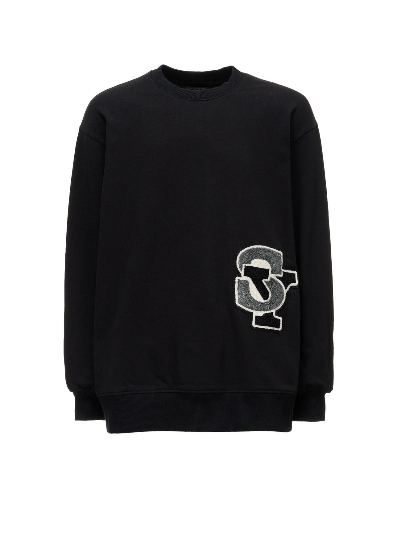 30/10  COTTON GAUZE FLEECE SY PATCH PULLOVER