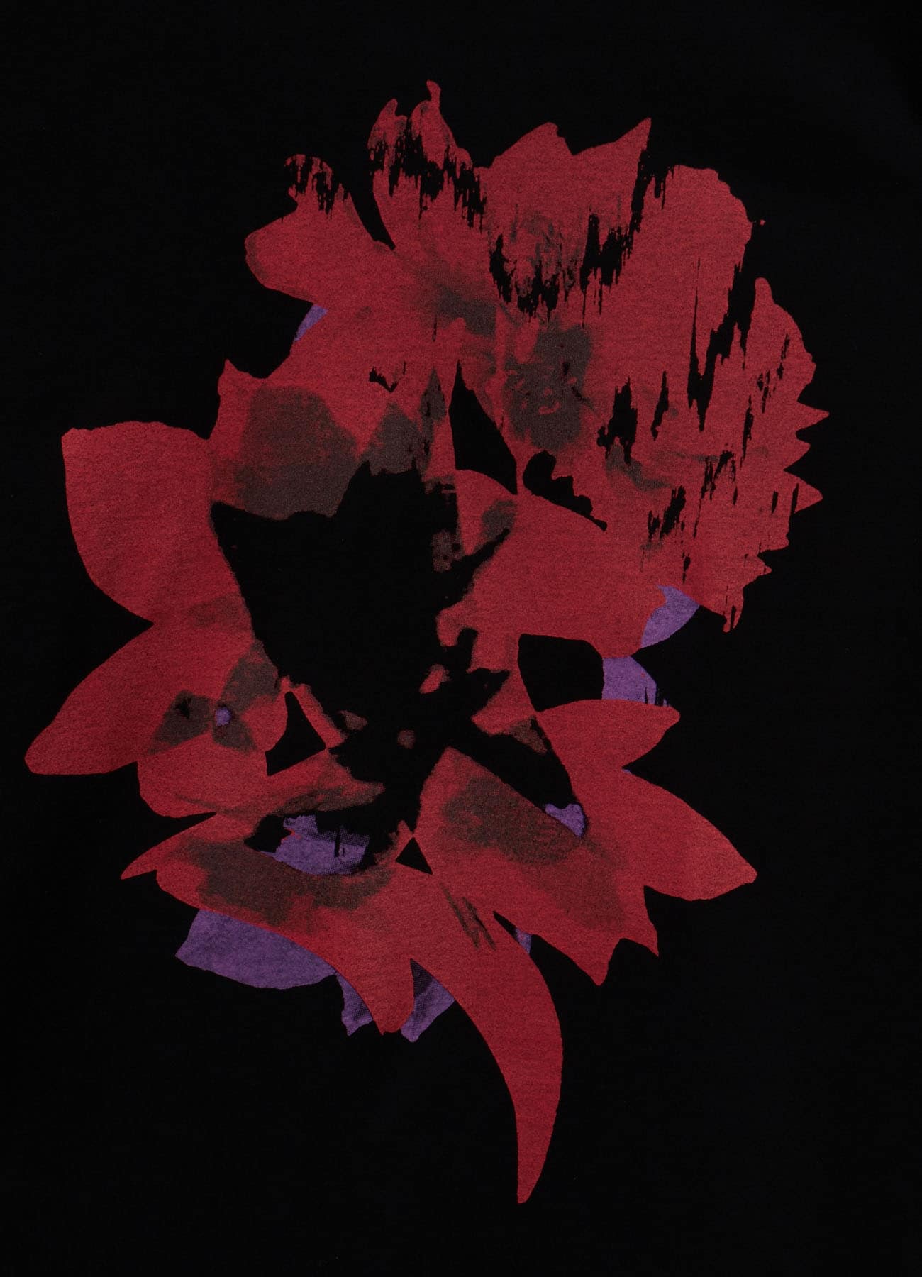 GRAPHIC T-SHIRT -CRIMSON BLOOM-