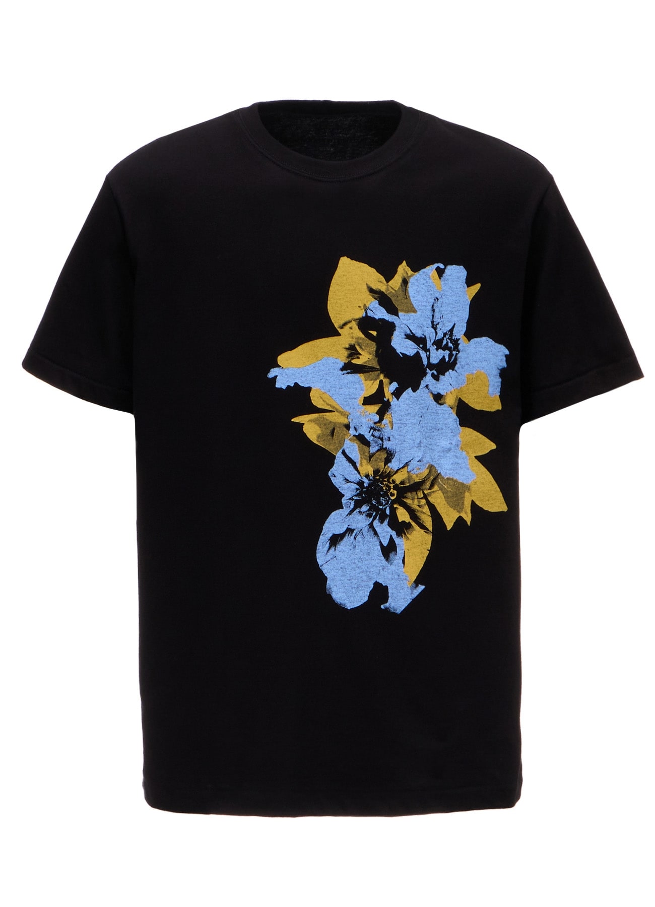 GRAPHIC T-SHIRT -DAHLIA IN BLUE-