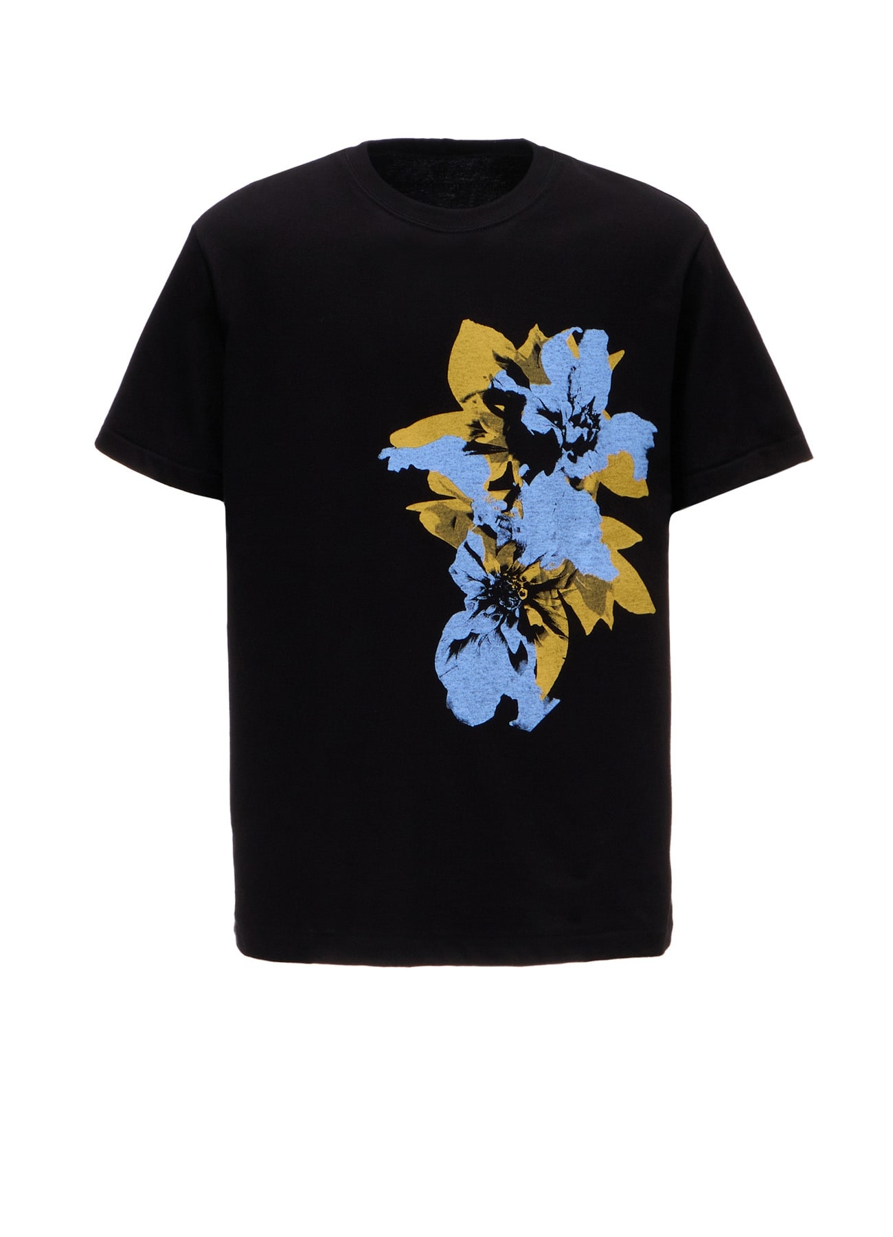 GRAPHIC T-SHIRT -DAHLIA IN BLUE-
