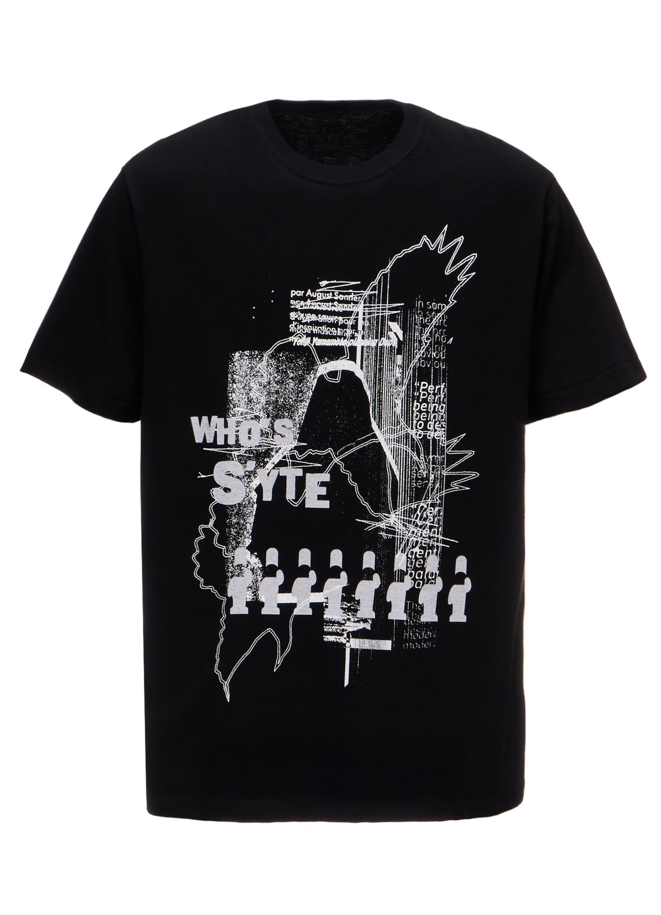GRAPHIC T-SHIRT -GLITCH GLITCH: WHO'S S'YTE-