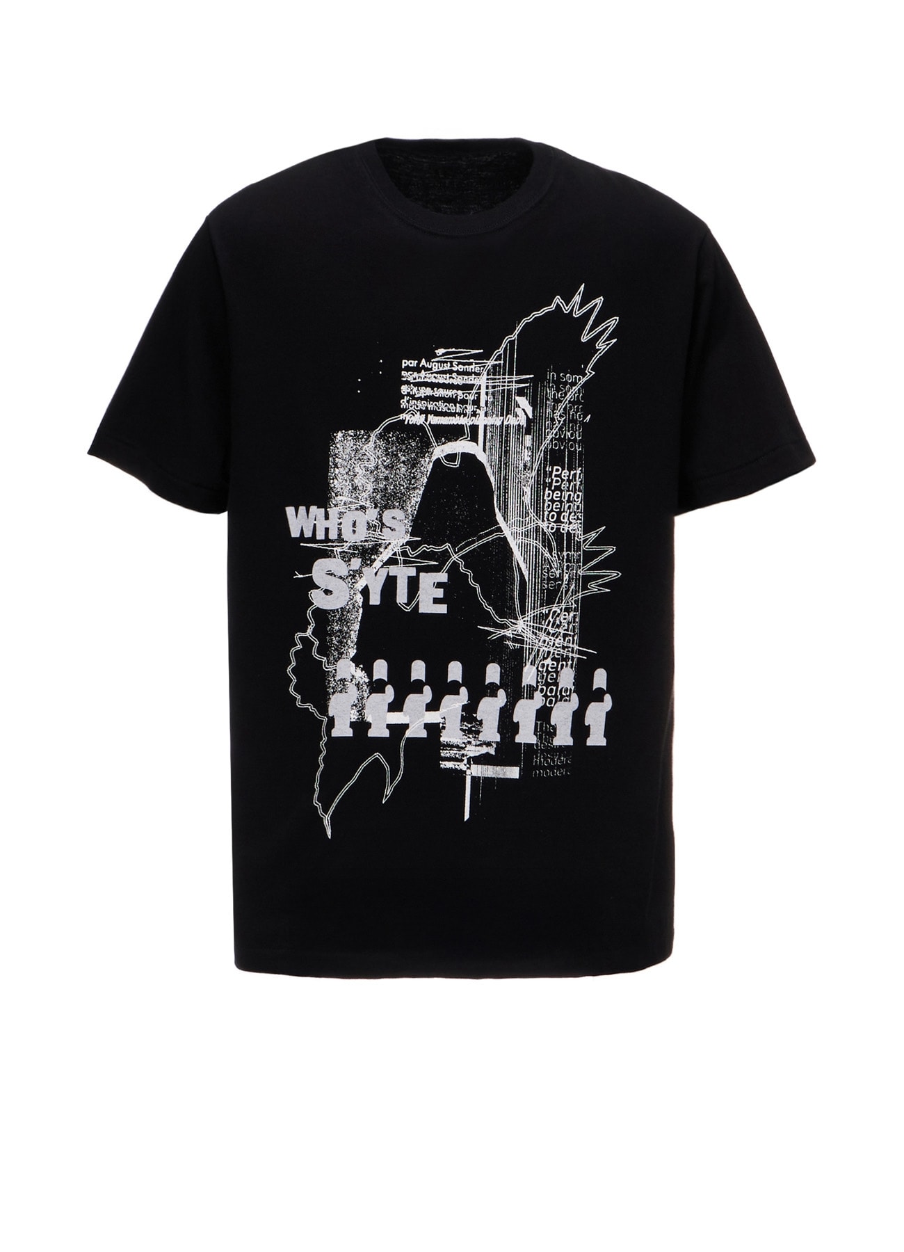 GRAPHIC T-SHIRT -GLITCH GLITCH: WHO'S S'YTE-