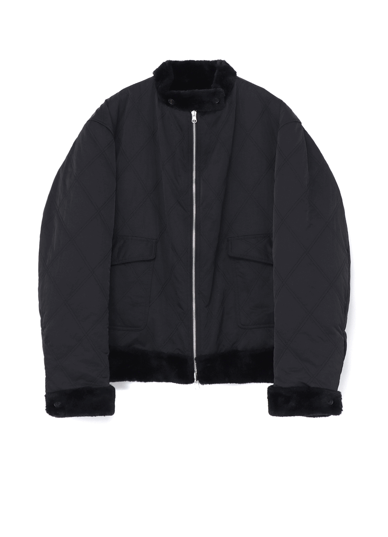 REVERSIBLE QUILTED BLOUSON