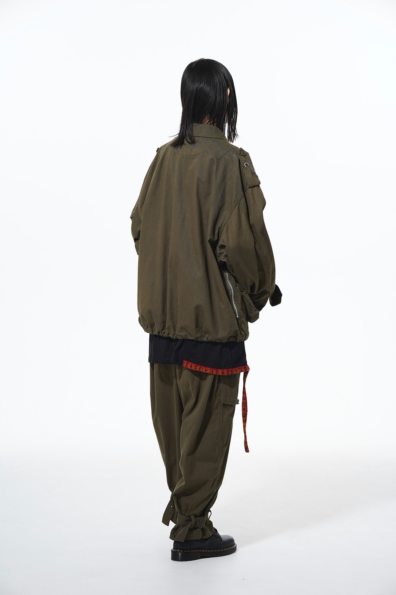 20/COTTON TWILL HEMMED BLOUSON(M Khaki): S'YTE｜THE SHOP YOHJI