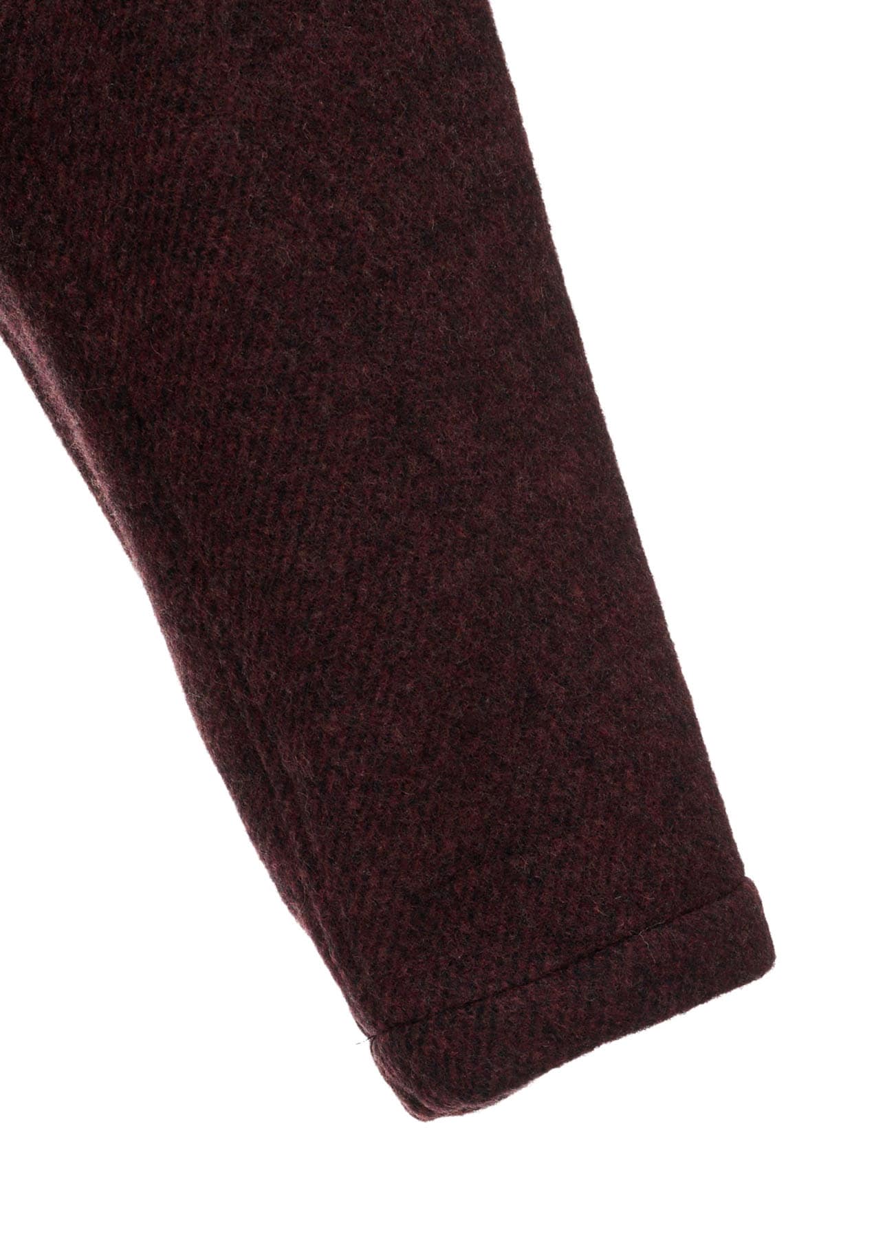 SOFT DOUBLE-WEAVE MELTON REVERSIBLE BLOUSON