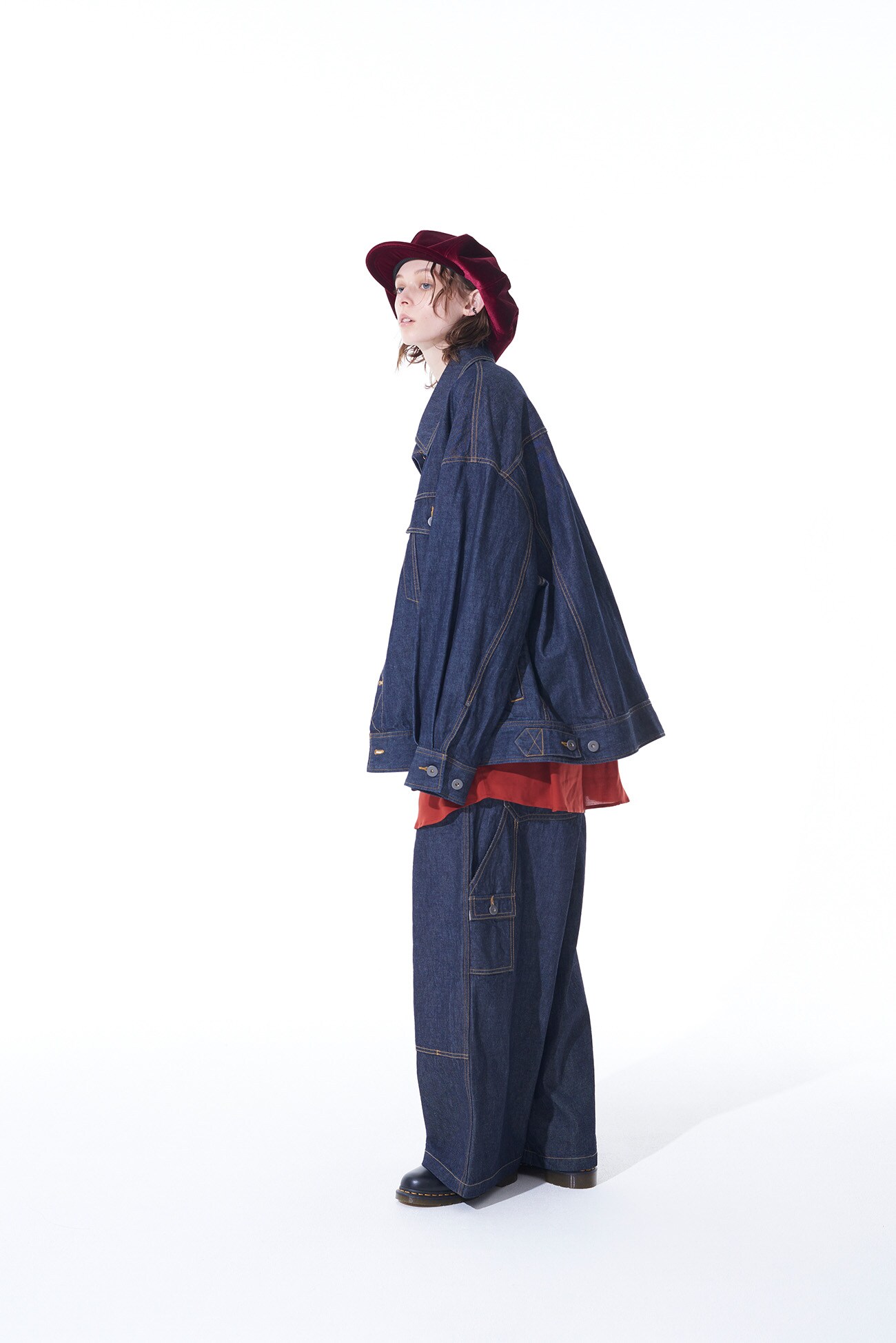 10 OZ BIG DENIM JACKET(M Indigo): S'YTE｜THE SHOP YOHJI YAMAMOTO