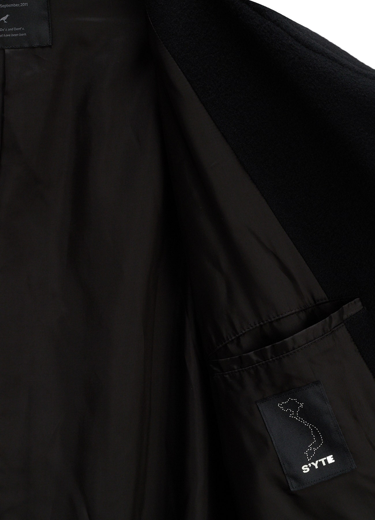 BRUSHED WOOL HOODED COAT