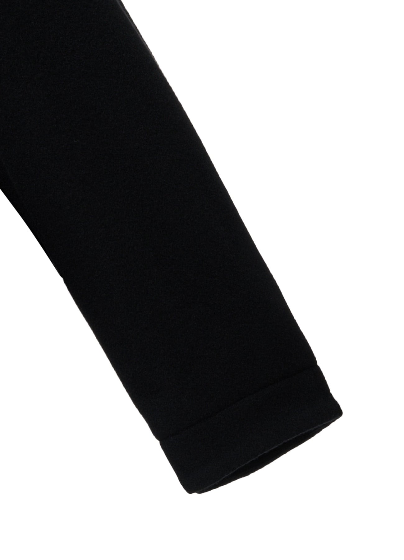 BRUSHED WOOL CONCEALED PLACKET COAT