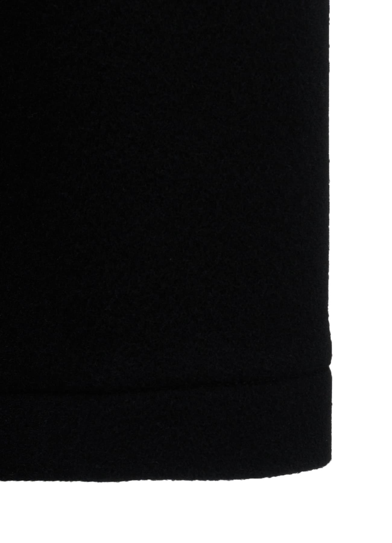 BRUSHED WOOL CONCEALED PLACKET COAT