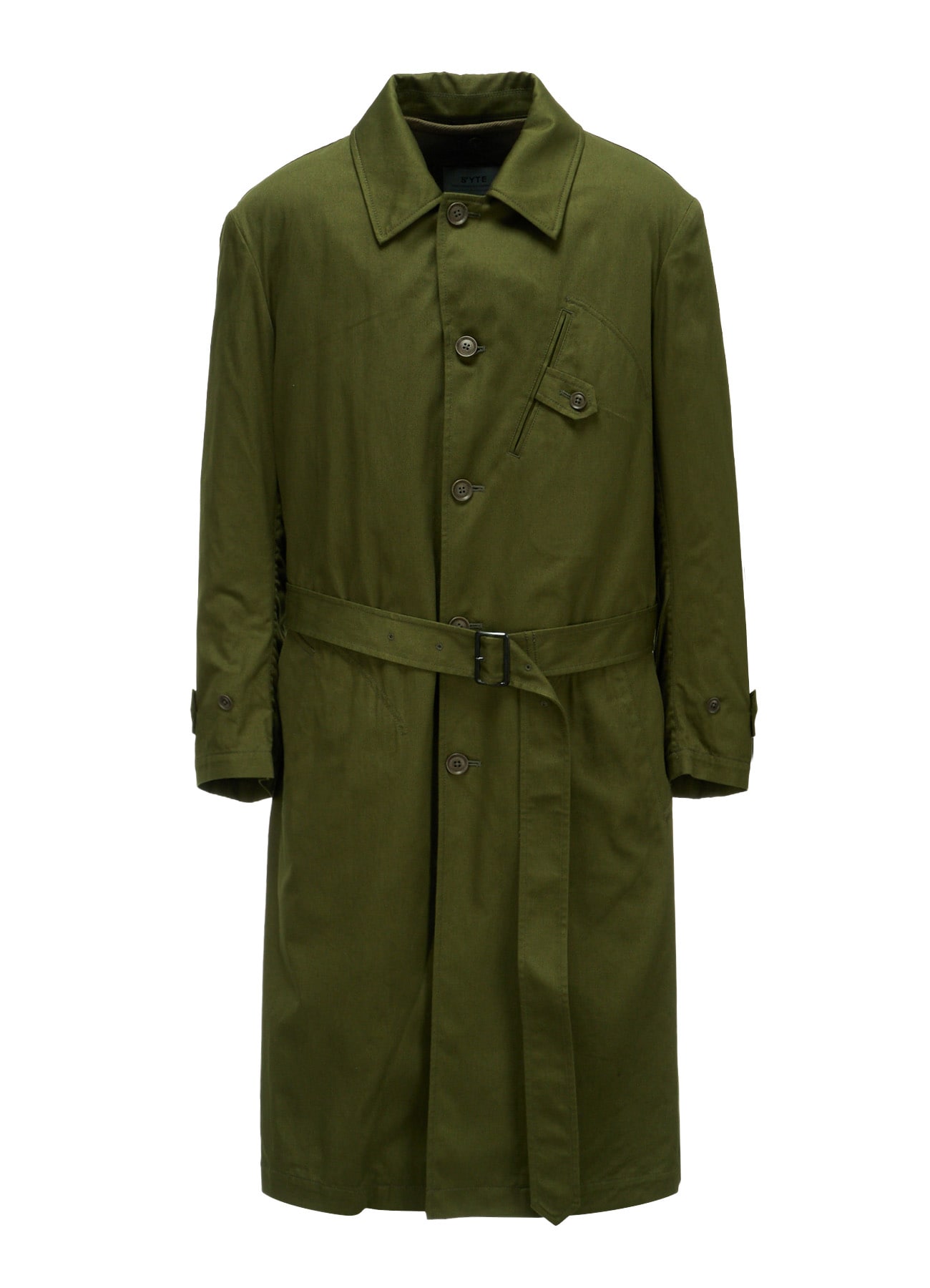 20/COTTON TWILL COAT WITH PADDED LINER