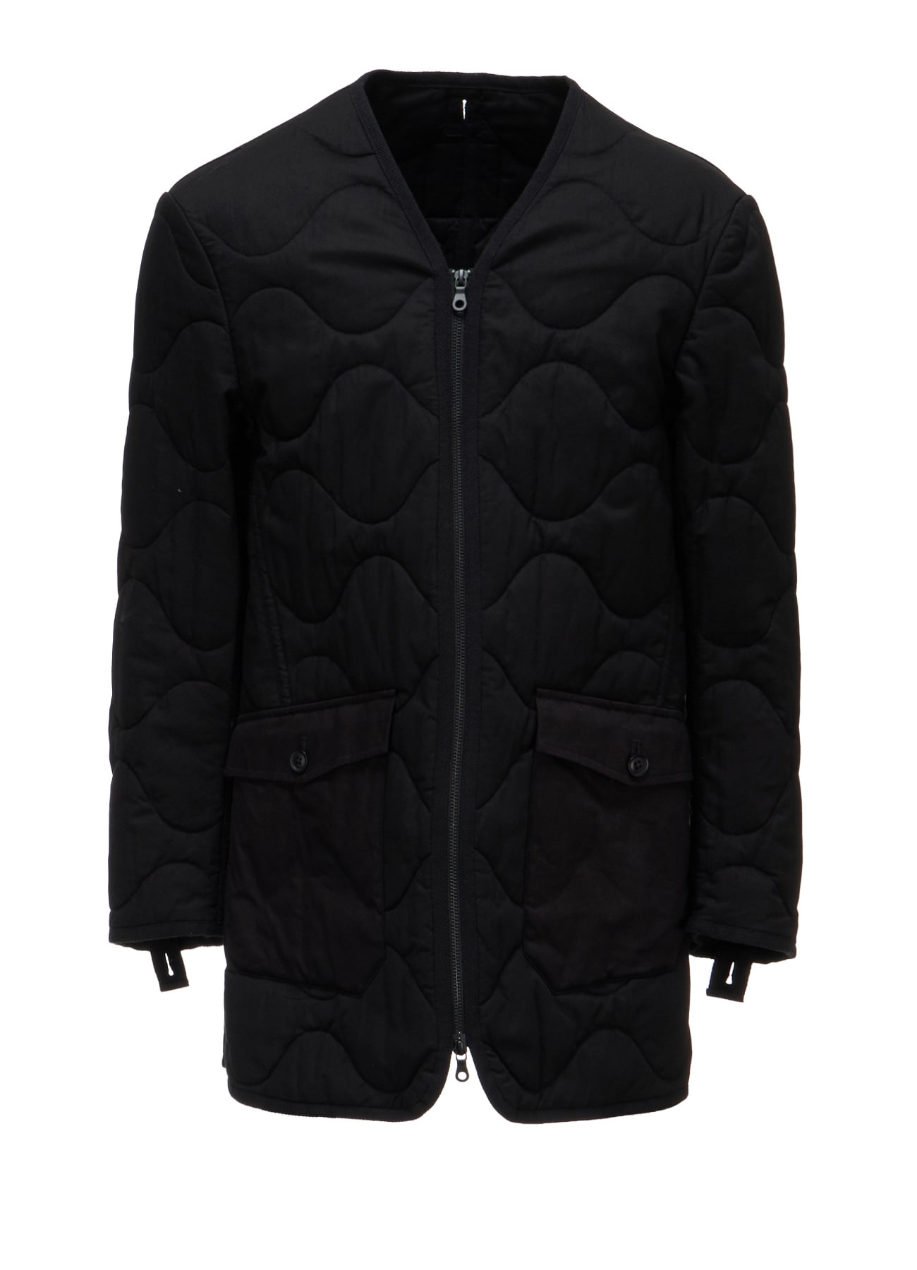 20/COTTON TWILL COAT WITH PADDED LINER