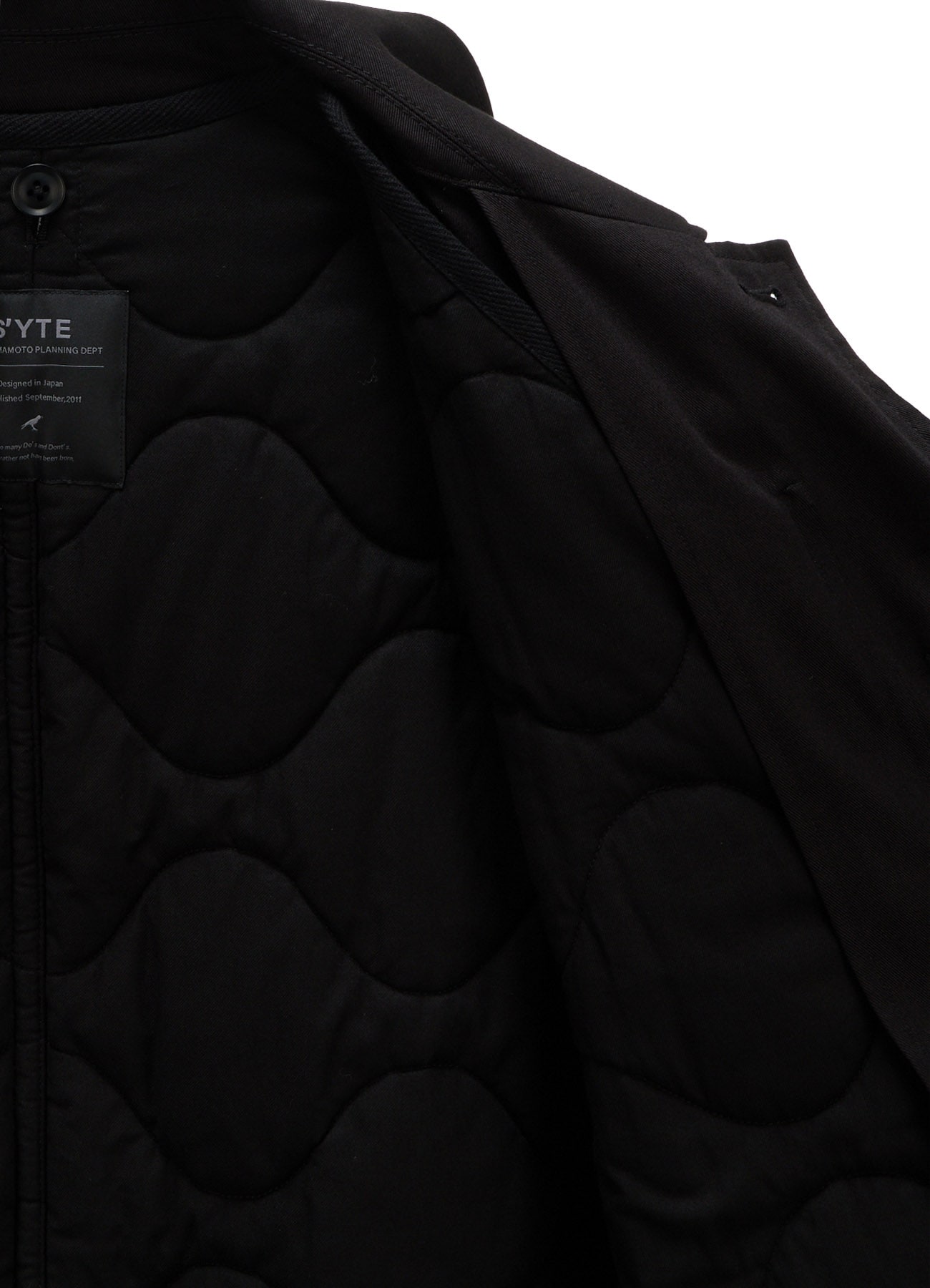 20/COTTON TWILL COAT WITH PADDED LINER