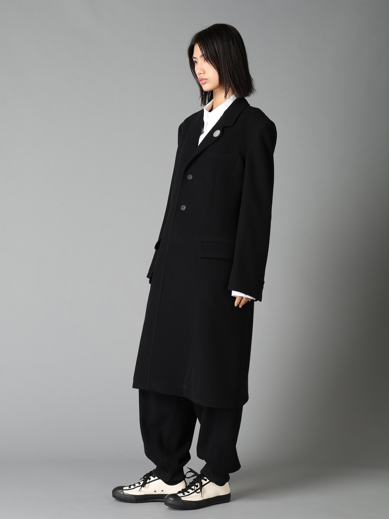 BRUSHED WOOL DOCTOR JACKET