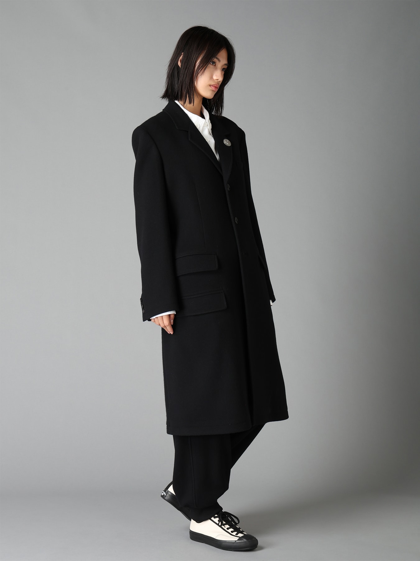 BRUSHED WOOL DOCTOR JACKET