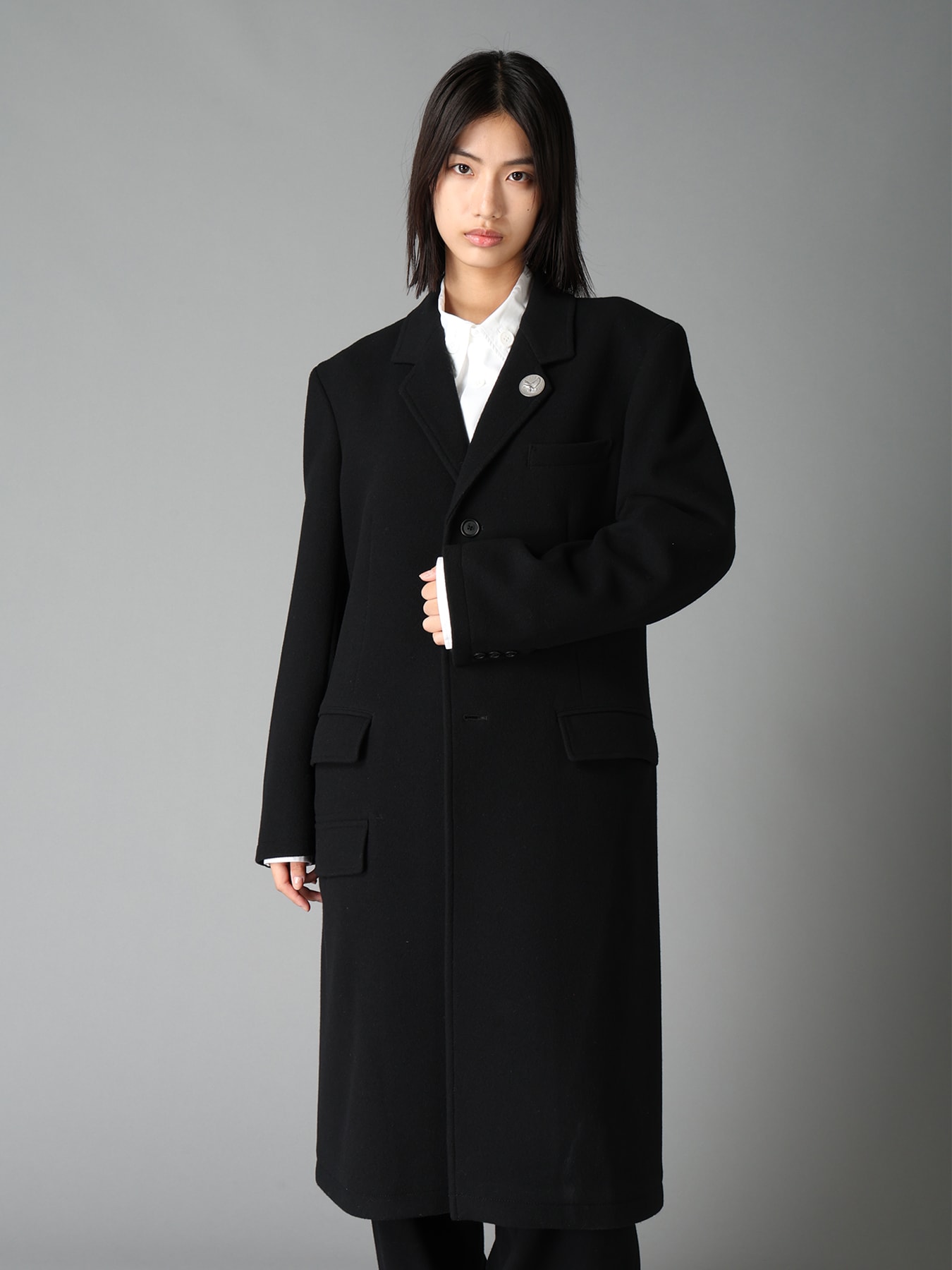 BRUSHED WOOL DOCTOR JACKET