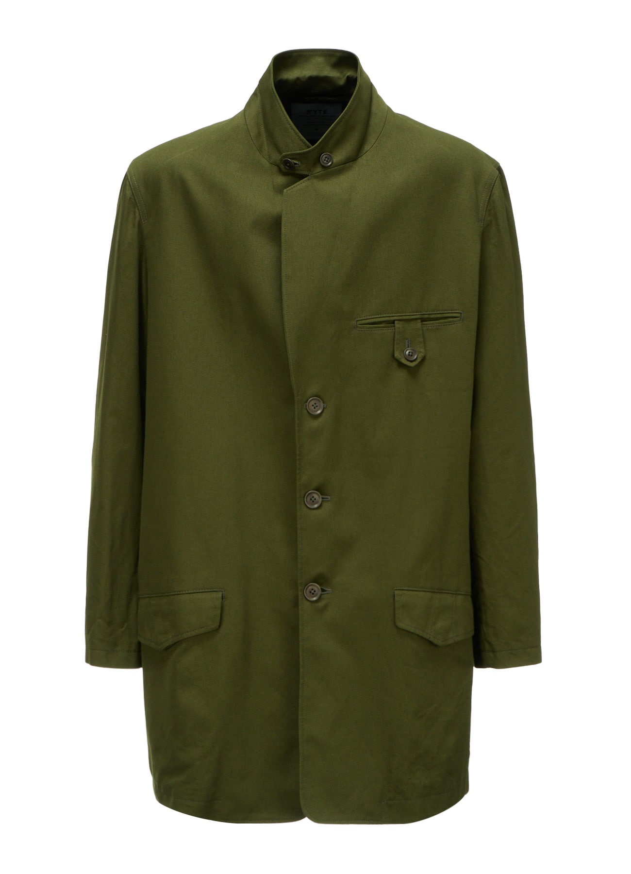 20/COTTON TWILL TAB DETAIL JACKET