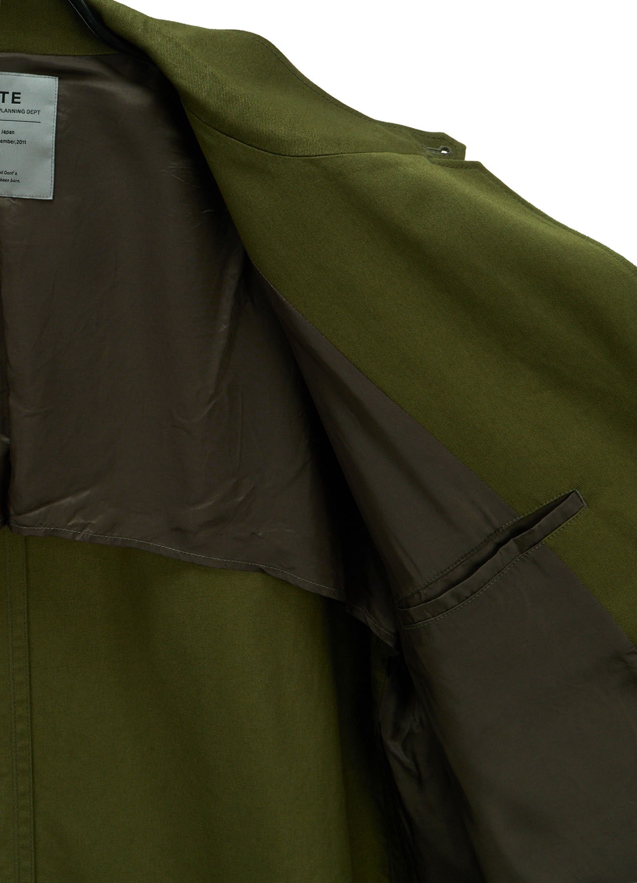 20/COTTON TWILL TAB DETAIL JACKET