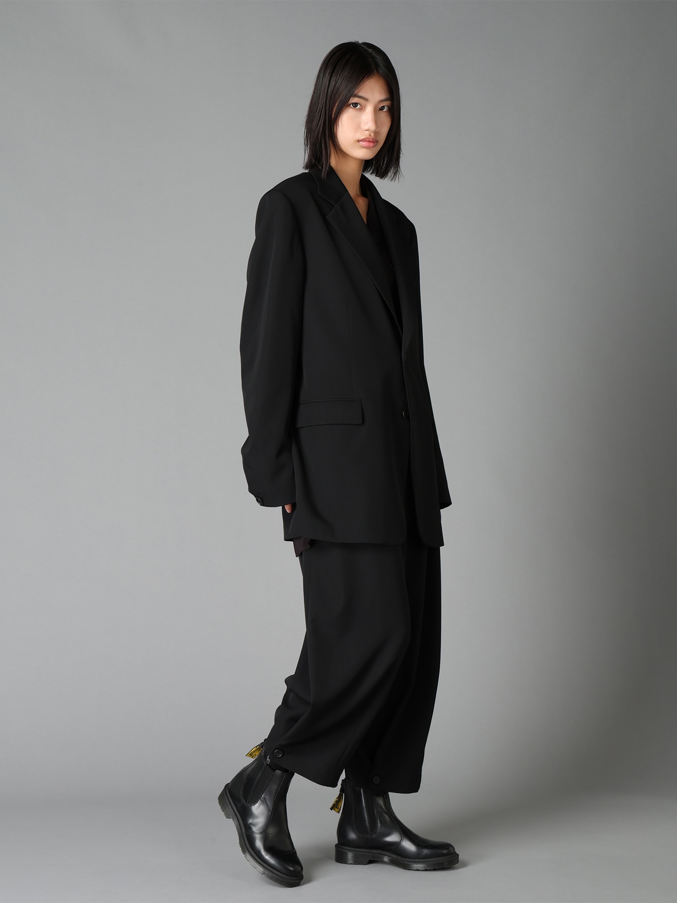 WASHER WOOL GABARDINE STANDARD JACKET