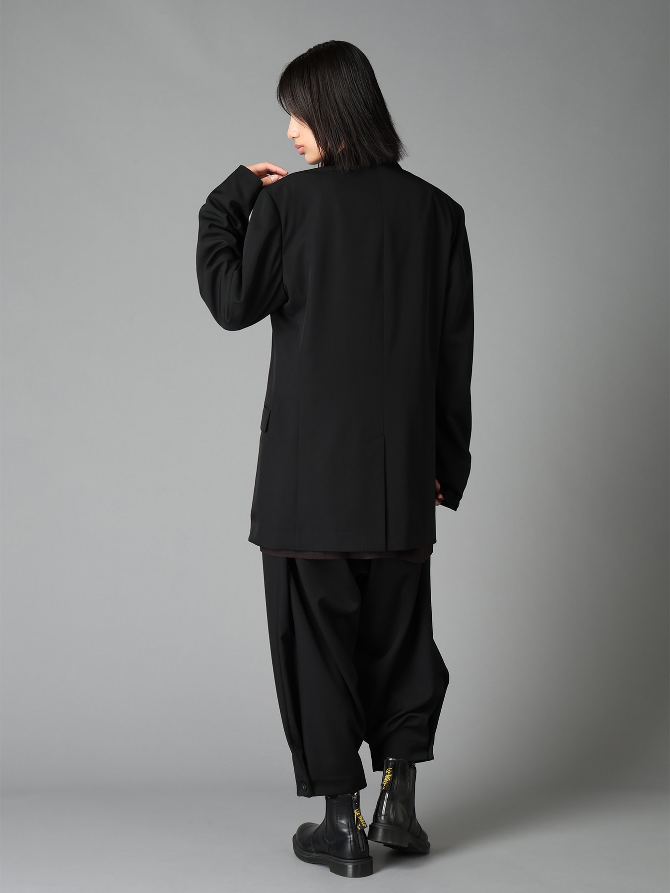 WASHER WOOL GABARDINE STANDARD JACKET