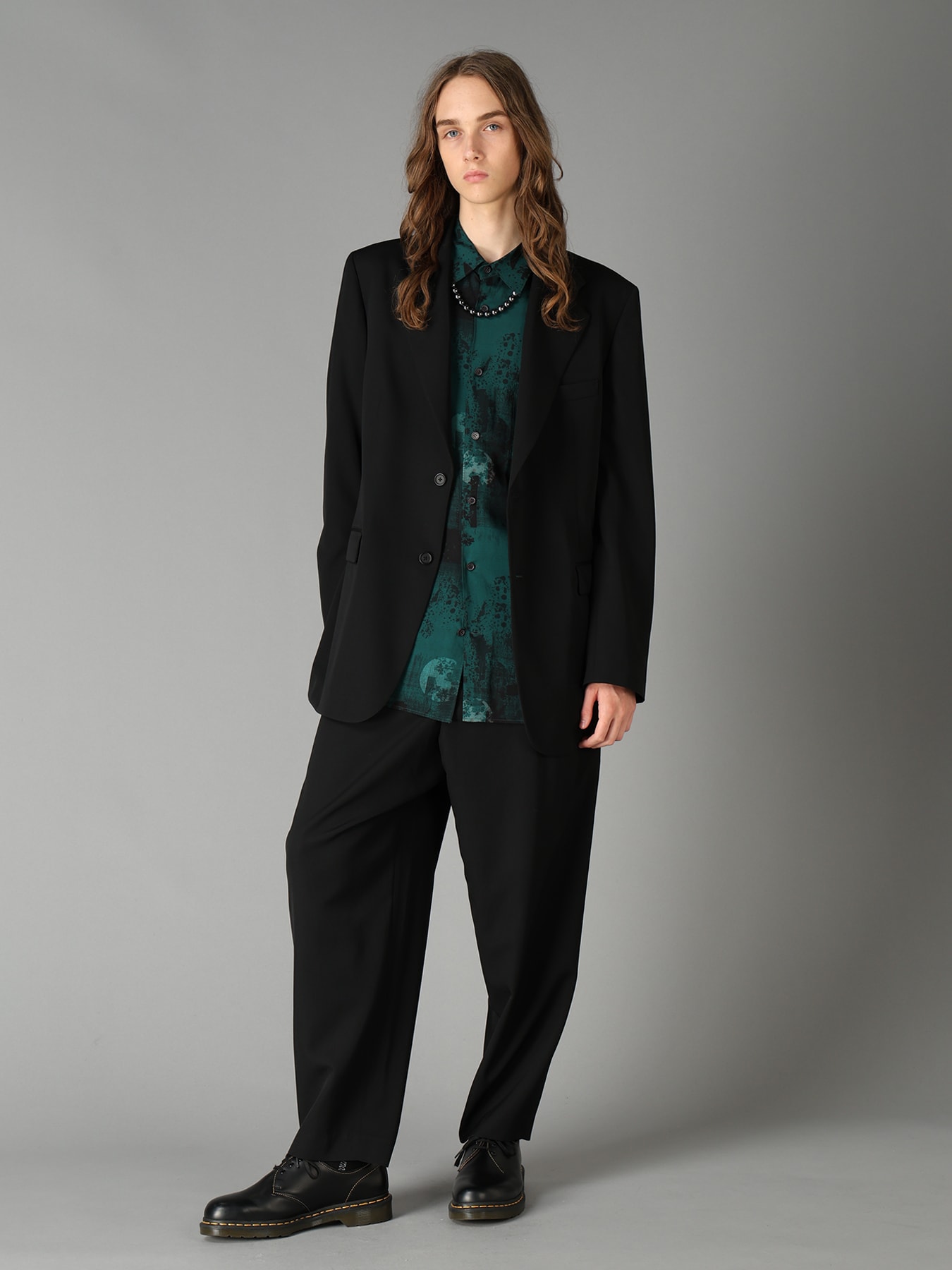 WASHER WOOL GABARDINE STANDARD JACKET
