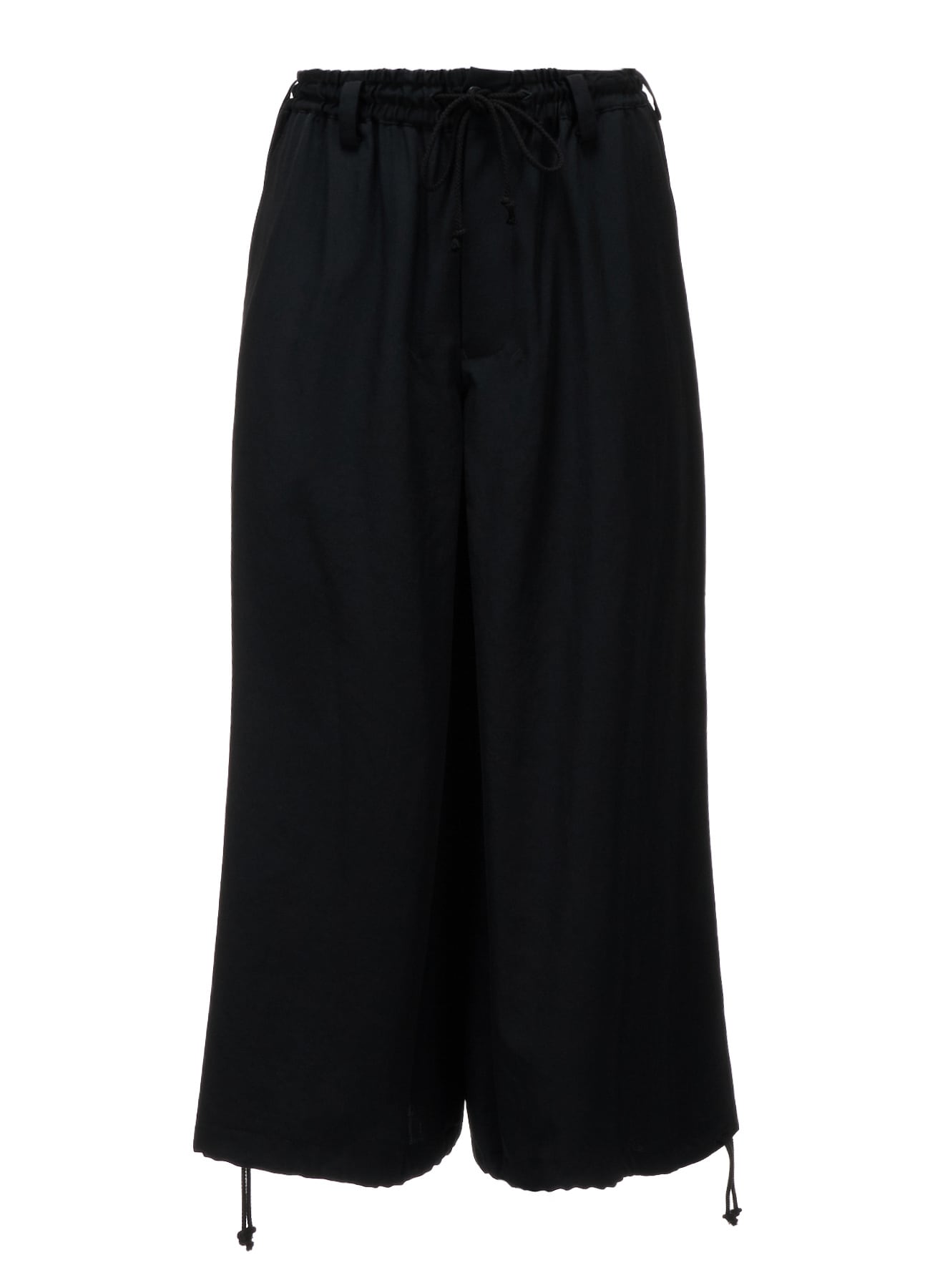 WASHER WOOL GABARDINE HAKAMA BALLOON PANTS