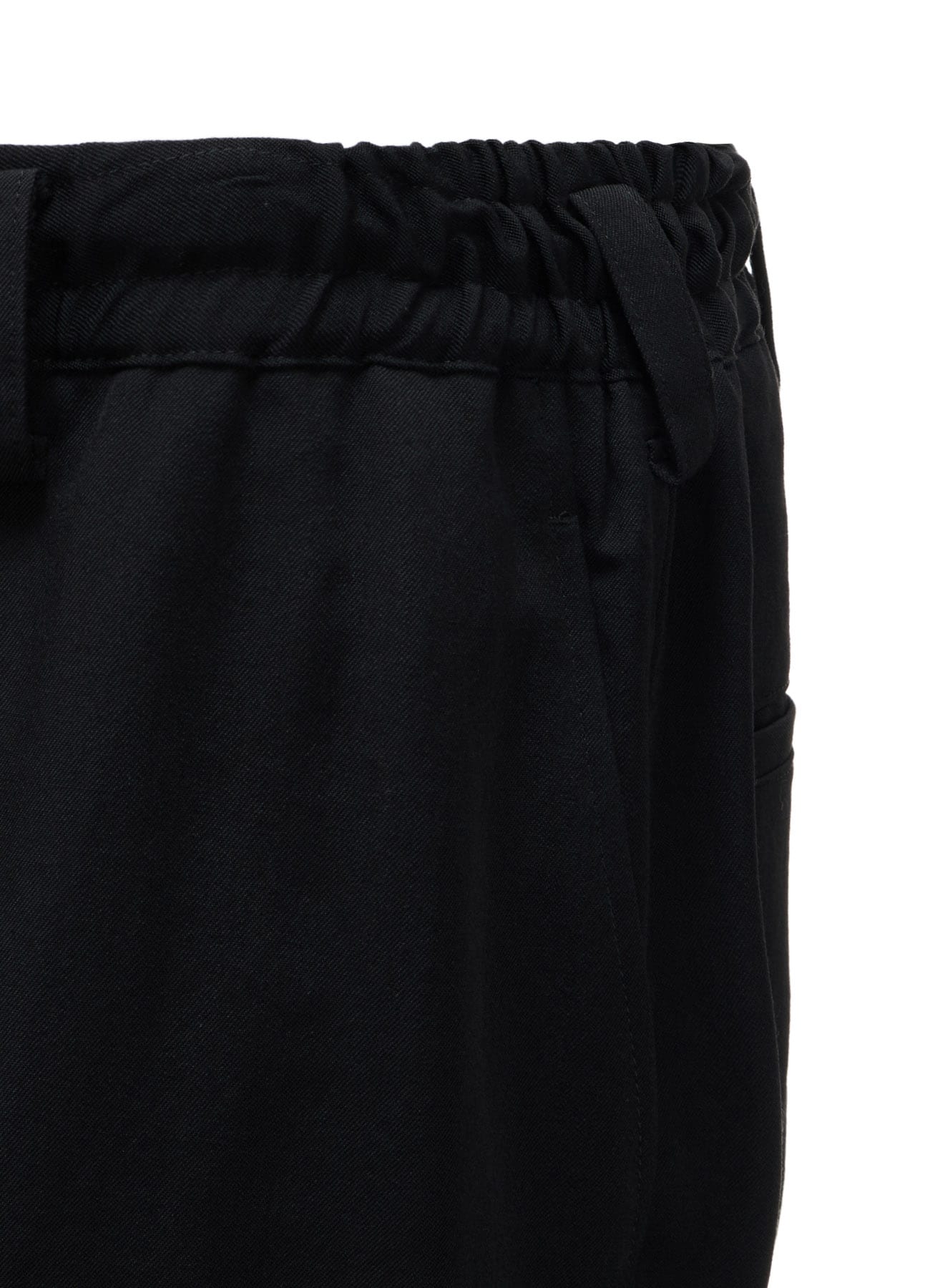 WASHER WOOL GABARDINE HAKAMA BALLOON PANTS