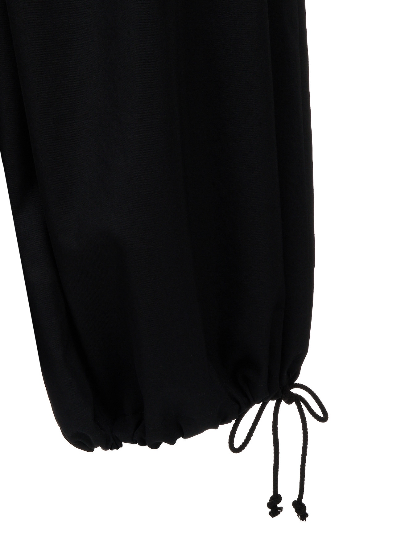 WASHER WOOL GABARDINE HAKAMA BALLOON PANTS