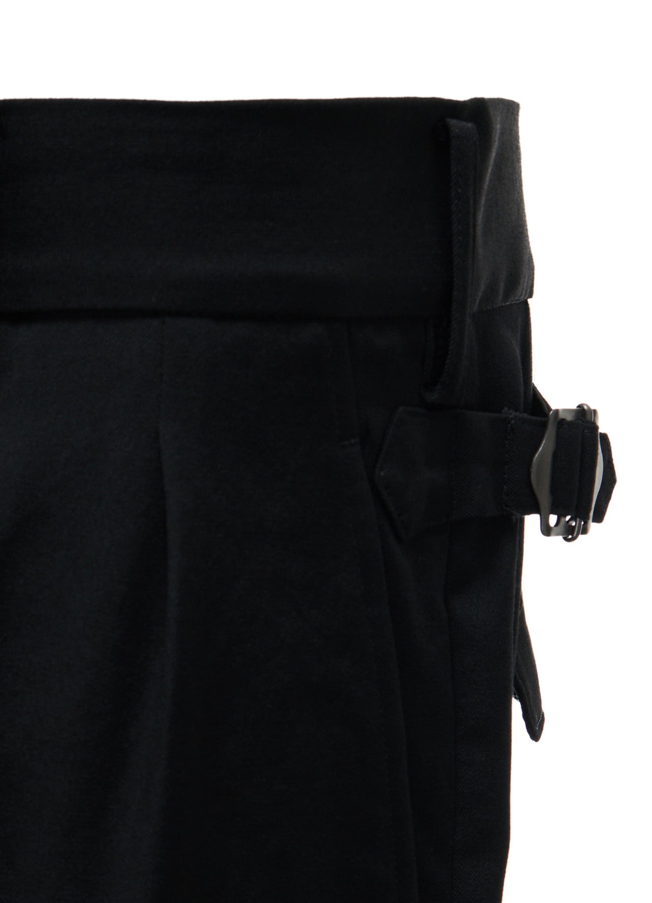 WASHER WOOL GABARDINE TAPERED PANTS