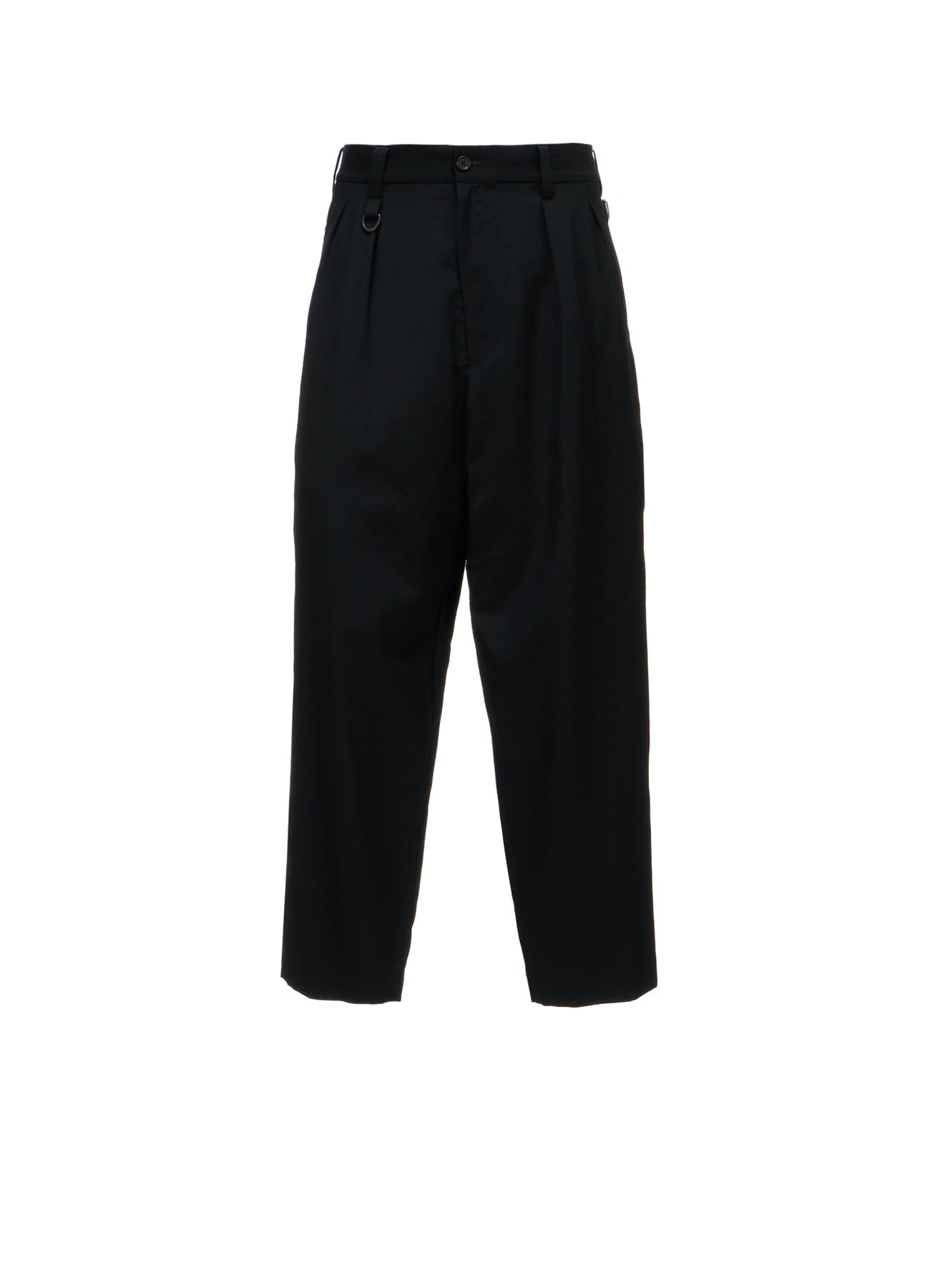 WASHER WOOL GABARDINE TAPERED PANTS
