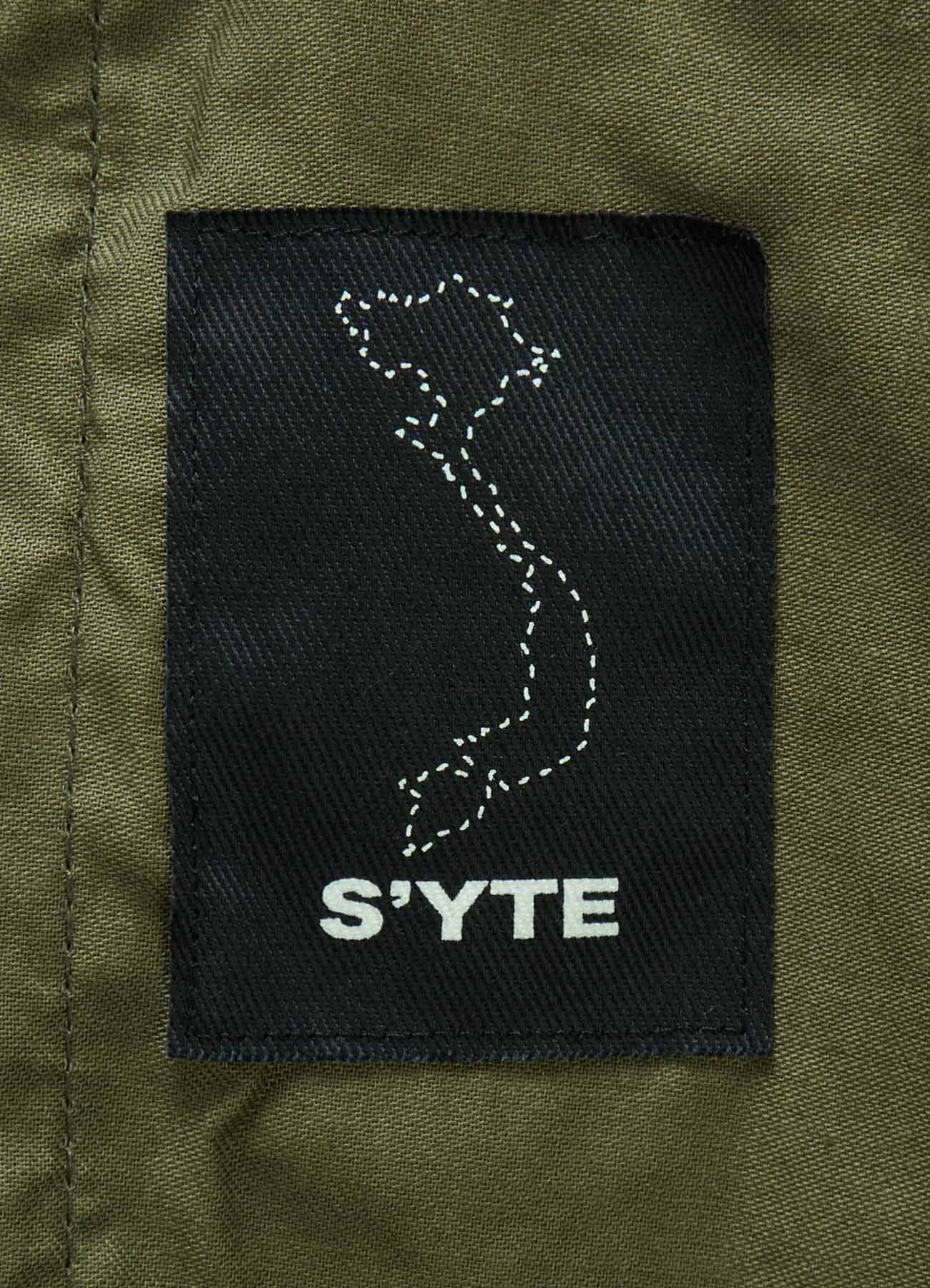 20/COTTON TWILL BELTED HEM DETAIL PANTS