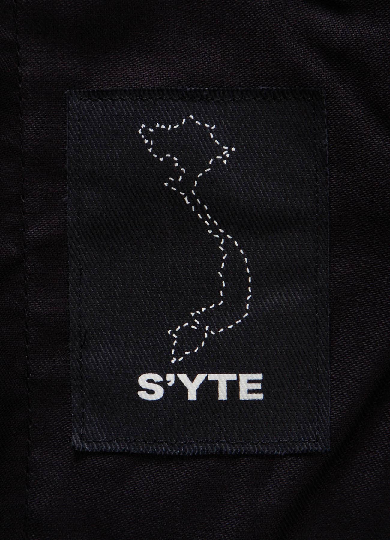 20/COTTON TWILL BELTED HEM DETAIL PANTS