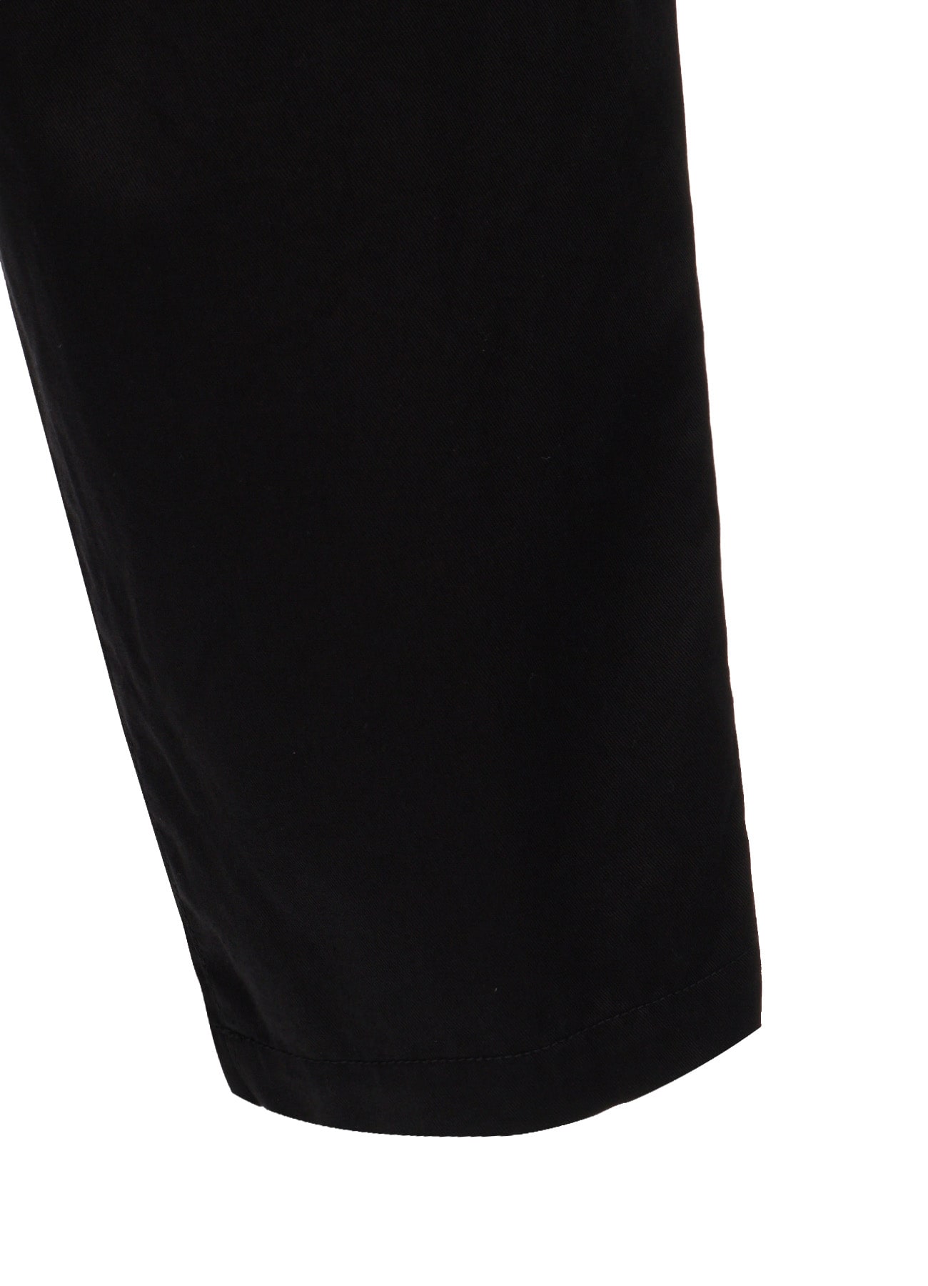 20/COTTON TWILL TAB DETAIL STRAIGHT PANTS