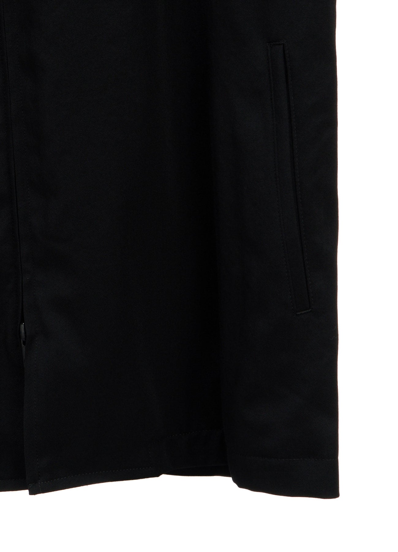 WASHER WOOL GABARDINE ZIP-UP BLOUSON