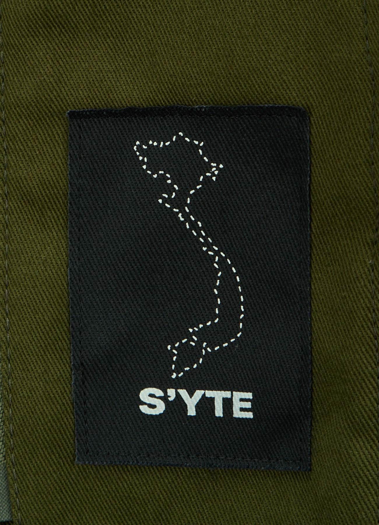 20/COTTON TWILL TAB DETAIL BLOUSON