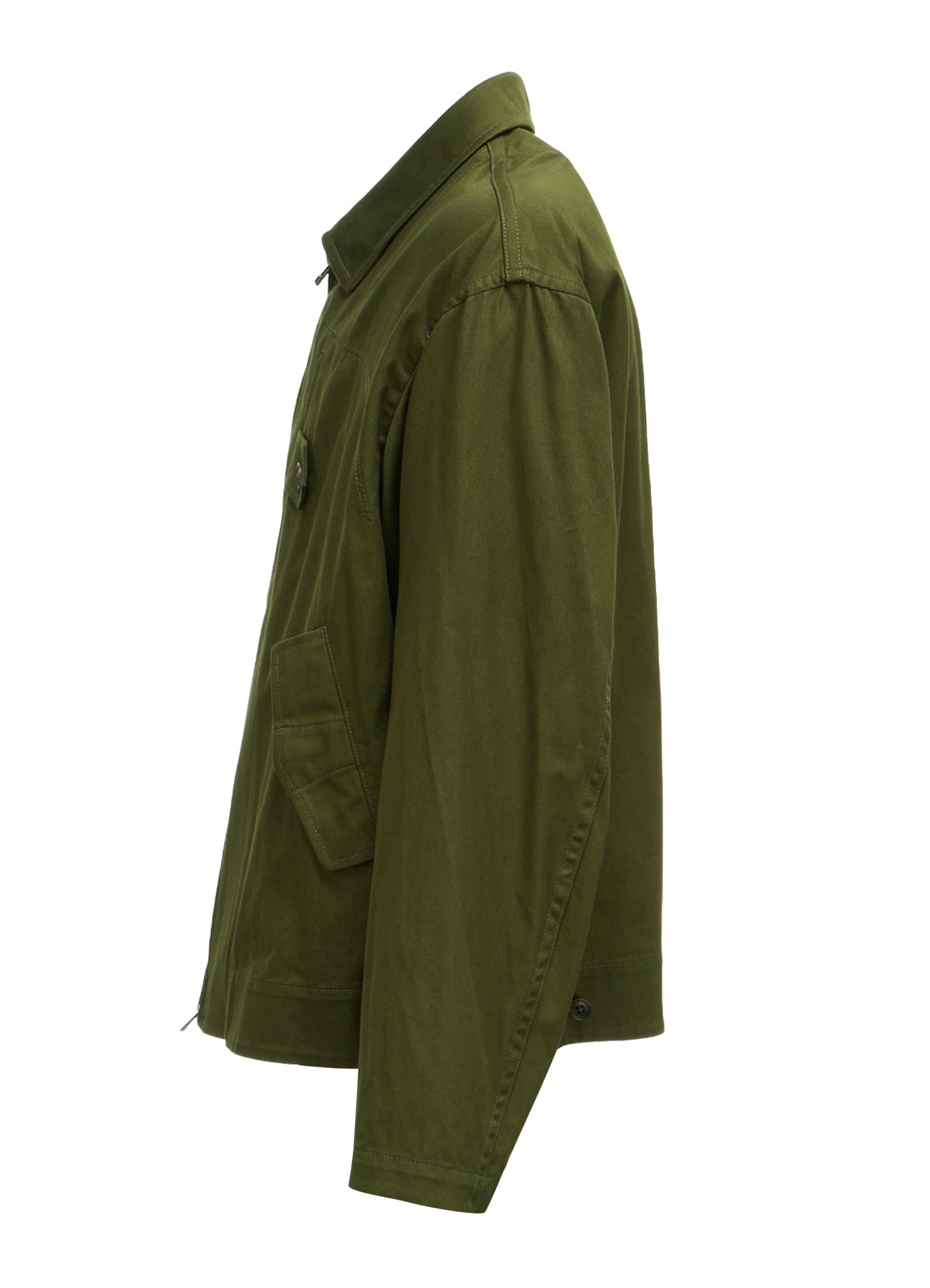 20/COTTON TWILL TAB DETAIL BLOUSON