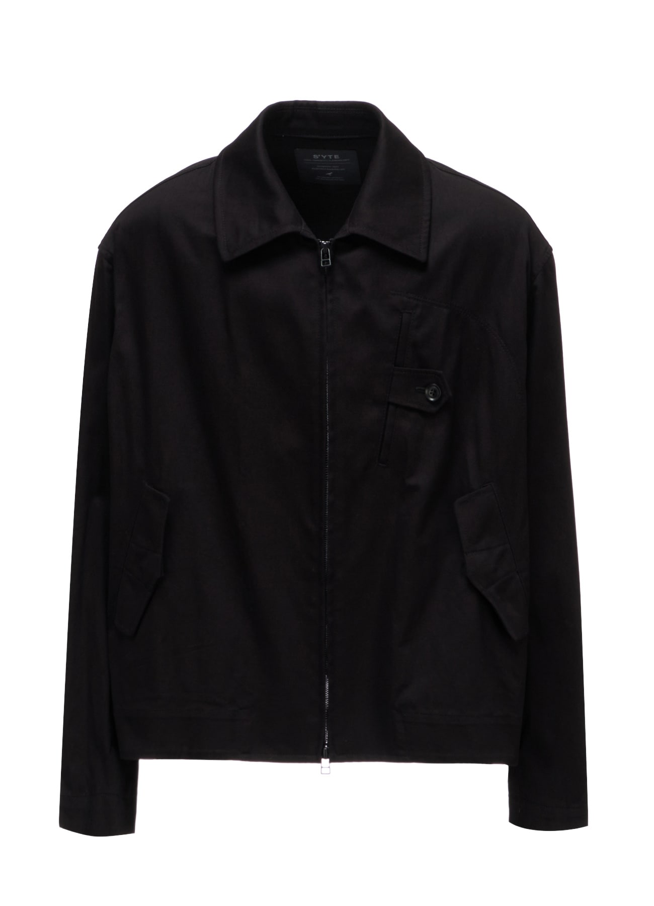 20/COTTON TWILL TAB DETAIL BLOUSON