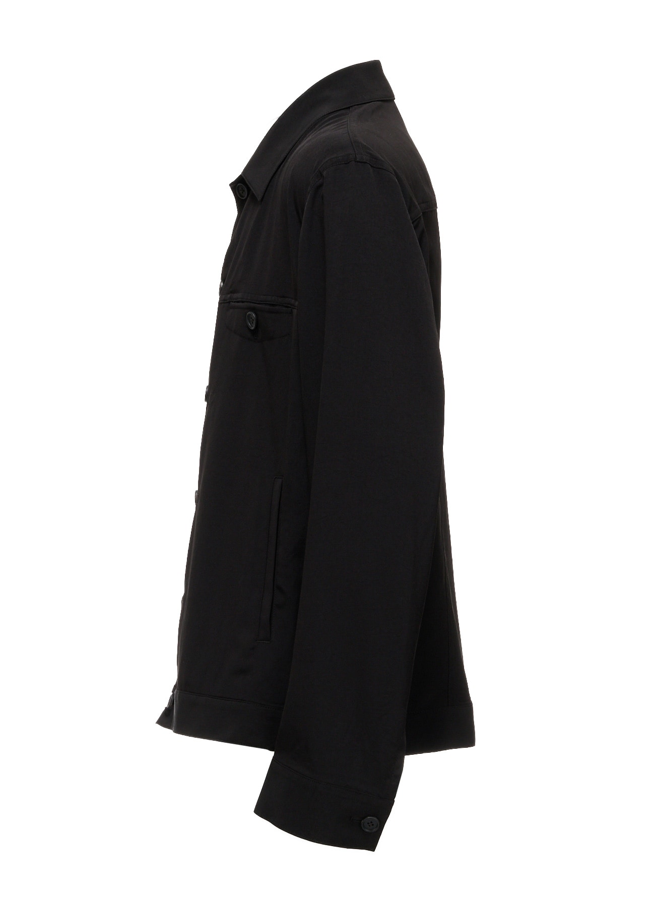CREPE de CHINE TRUCKER JACKET