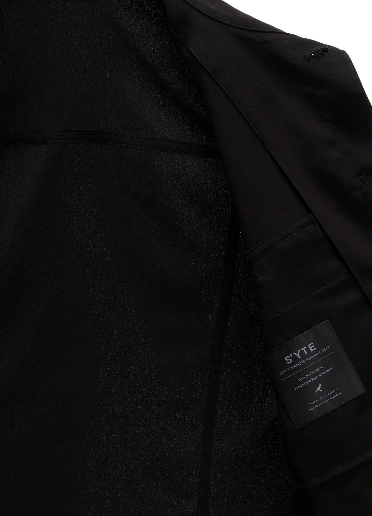 CREPE de CHINE TRUCKER JACKET