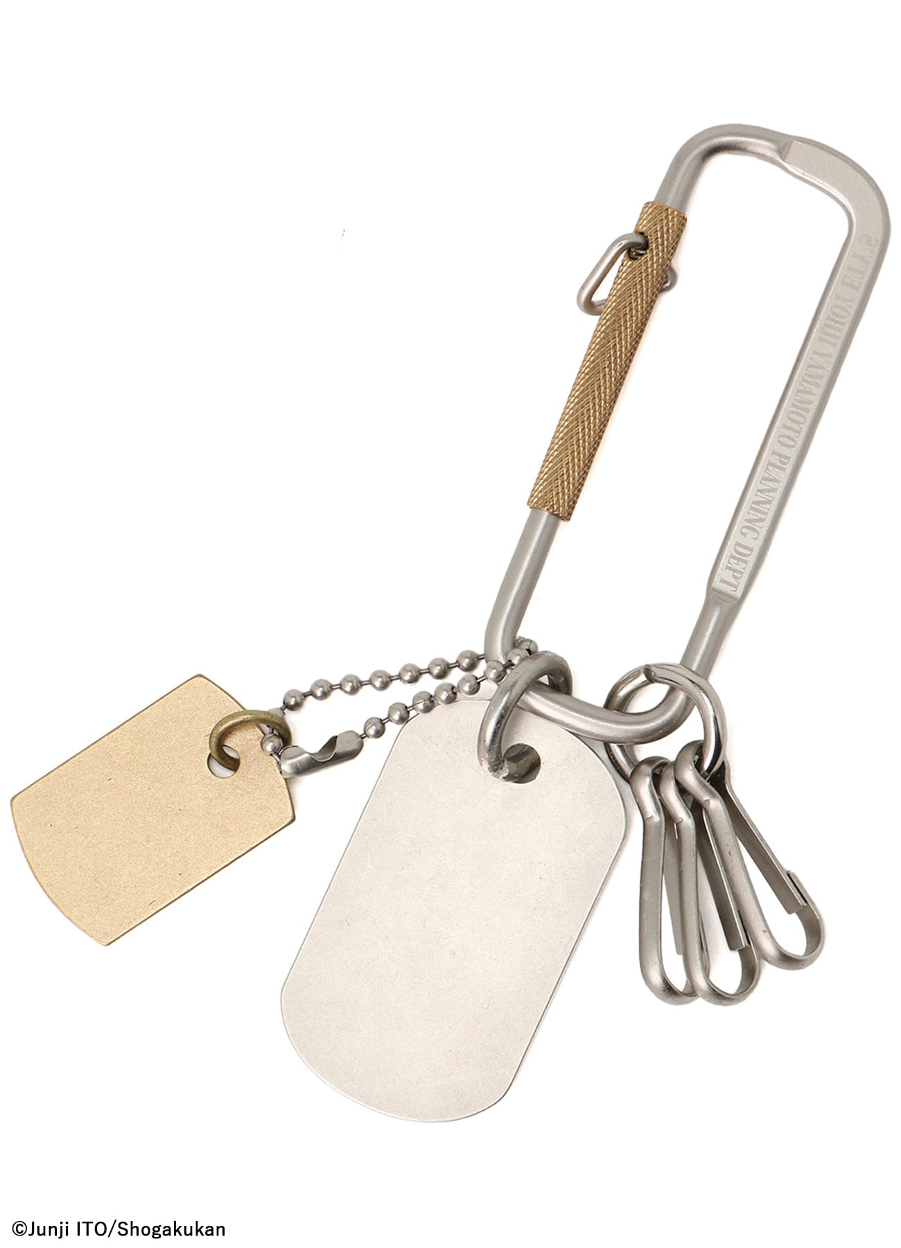 【11/5 12:00発売】S'YTE × Junji ITO -UZUMAKI- AZAMI WEARING YOHJI YAMAMOTO DOG TAG CARABINER