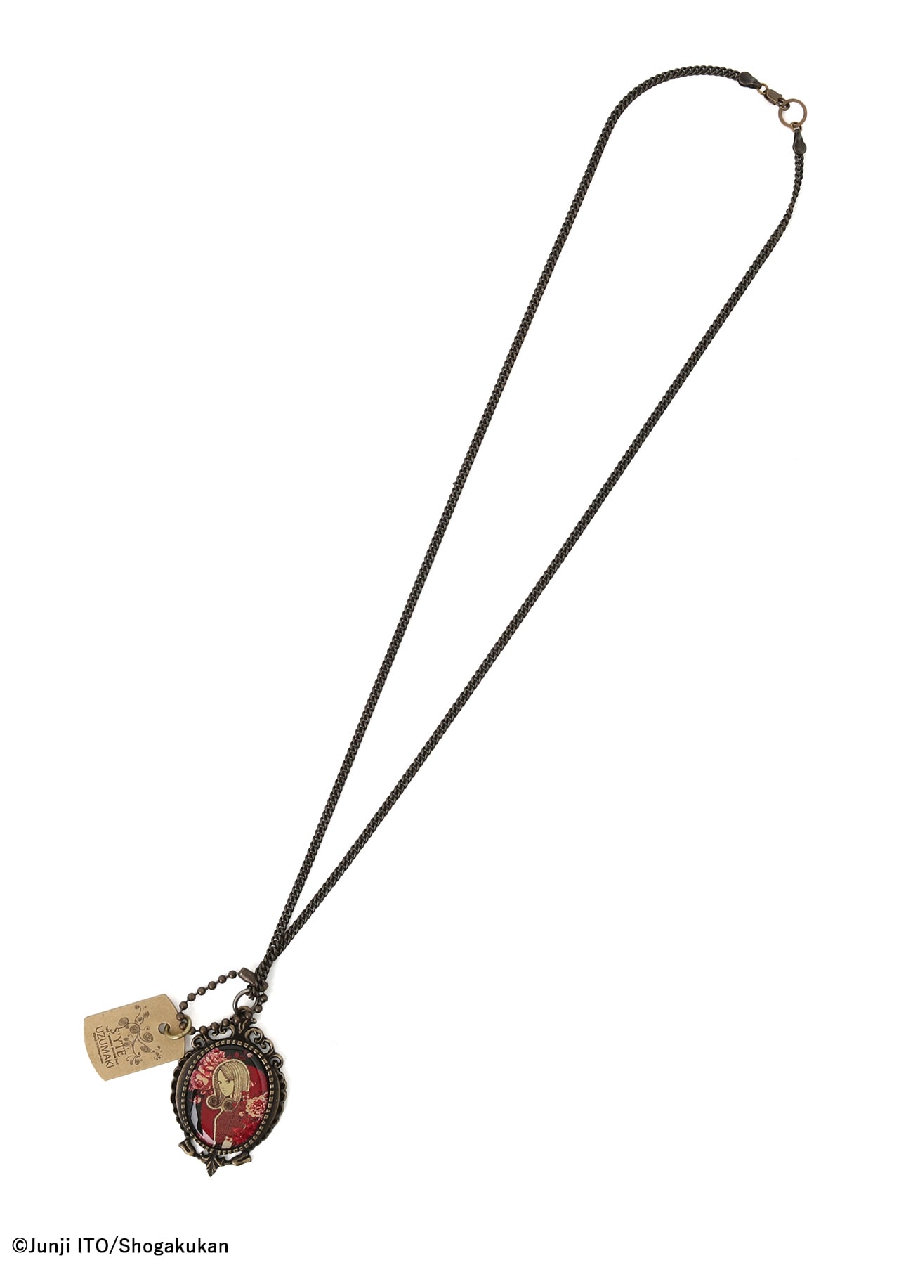 【11/5 12:00発売】S'YTE × Junji ITO -UZUMAKI- FLOWER AND KIRIE CAMEO NECKLACE