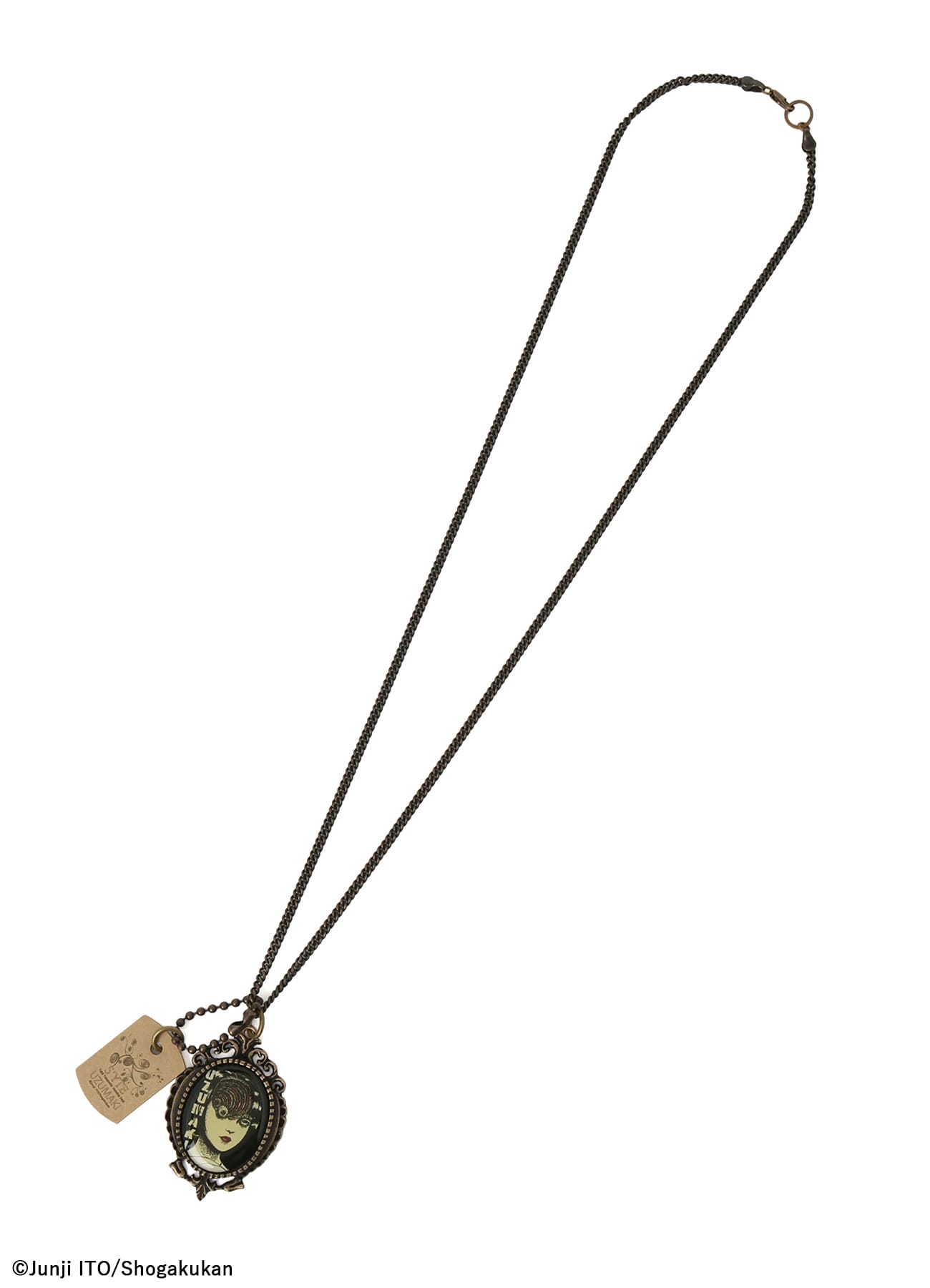 S'YTE × Junji ITO -UZUMAKI- AZAMI THE SPIRAL CAMEO NECKLACE