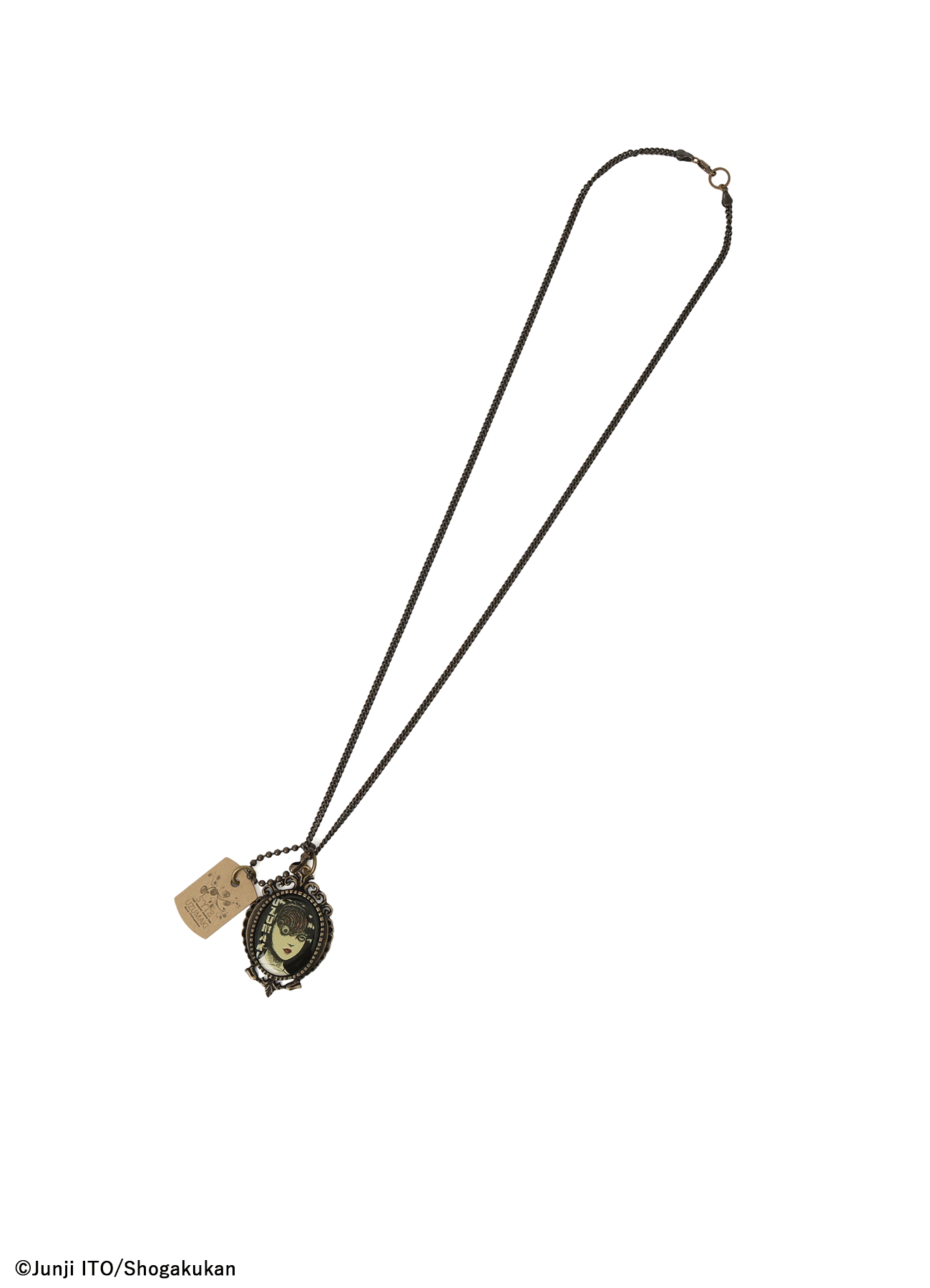 【11/5 12:00発売】S'YTE × Junji ITO -UZUMAKI- FLOWER AND KIRIE CAMEO NECKLACE