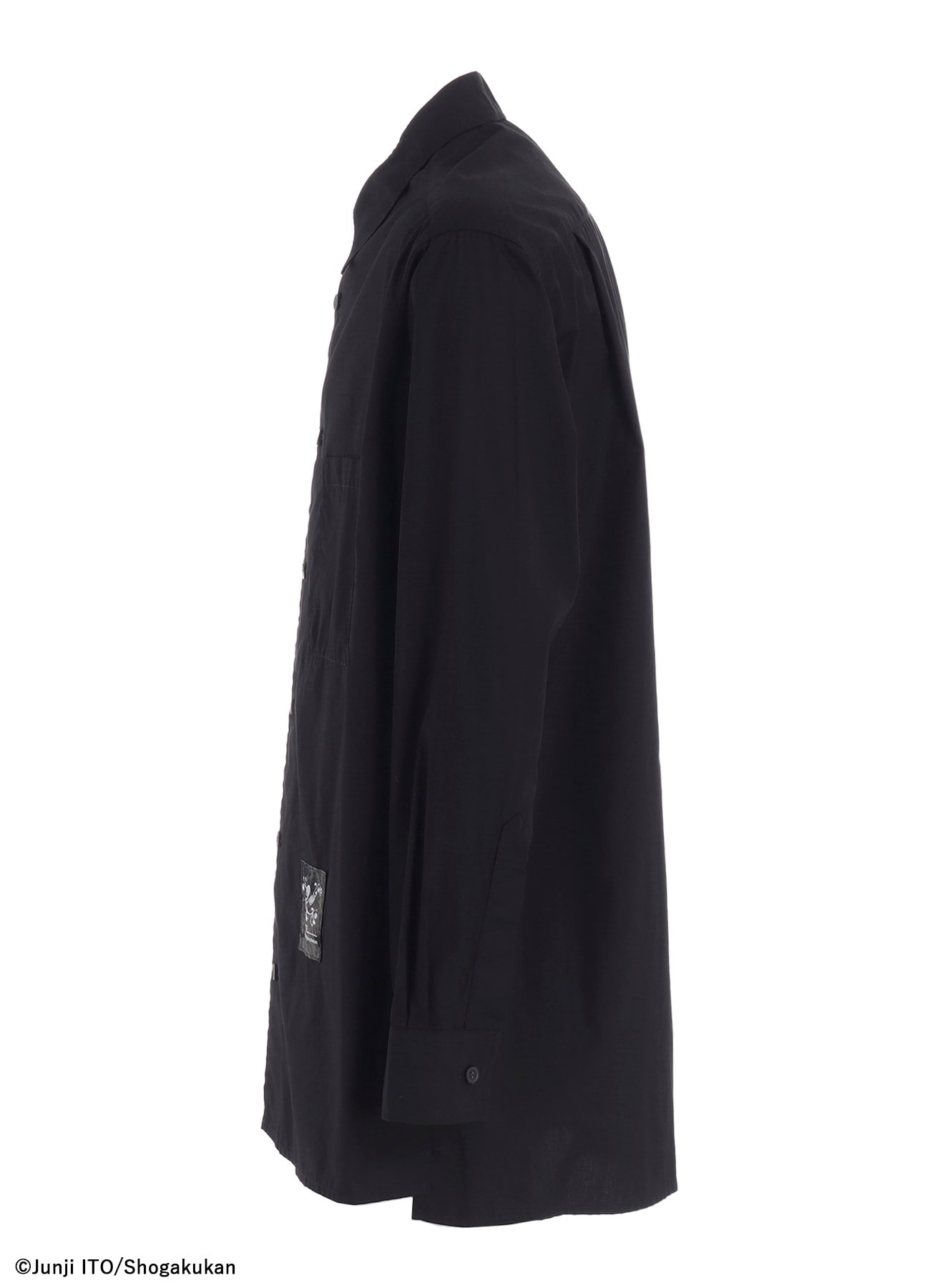 S'YTE × Junji ITO -UZUMAKI- KIRIE WEARING YOHJI YAMAMOTO PRINTED SHIRT