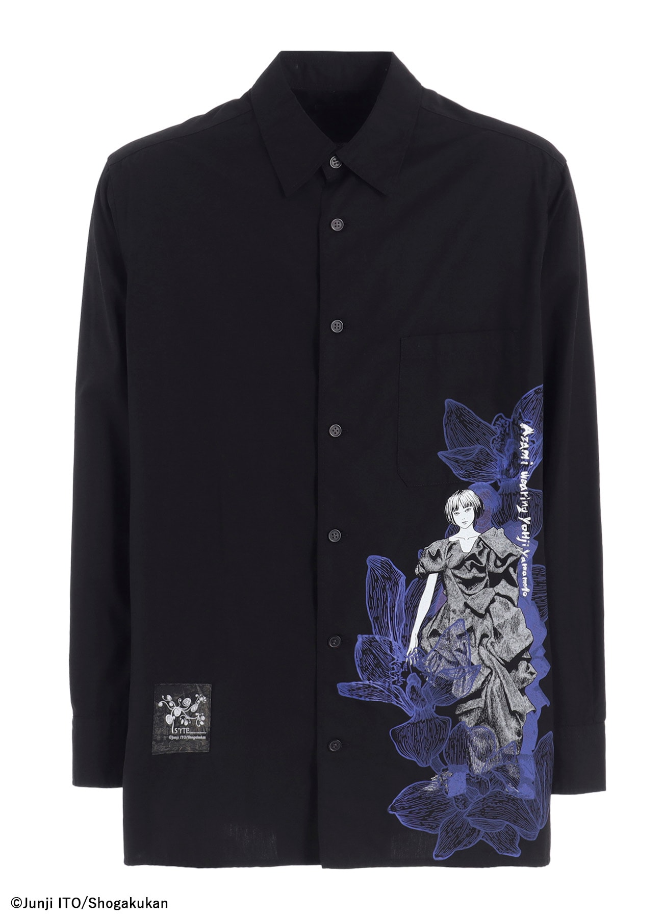 【11/5 12:00発売】S'YTE × Junji ITO -UZUMAKI- AZAMI WEARING YOHJI YAMAMOTO PRINTED SHIRT