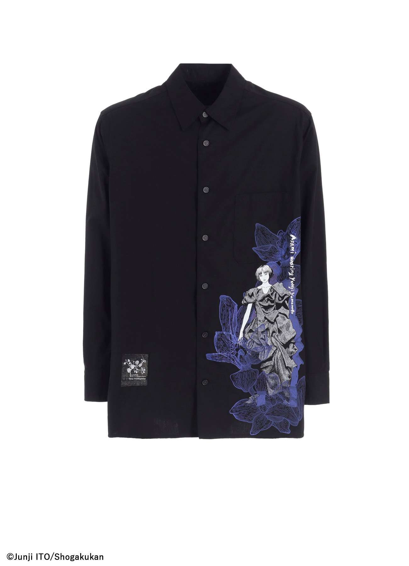 【11/5 12:00発売】S'YTE × Junji ITO -UZUMAKI- AZAMI WEARING YOHJI YAMAMOTO PRINTED SHIRT