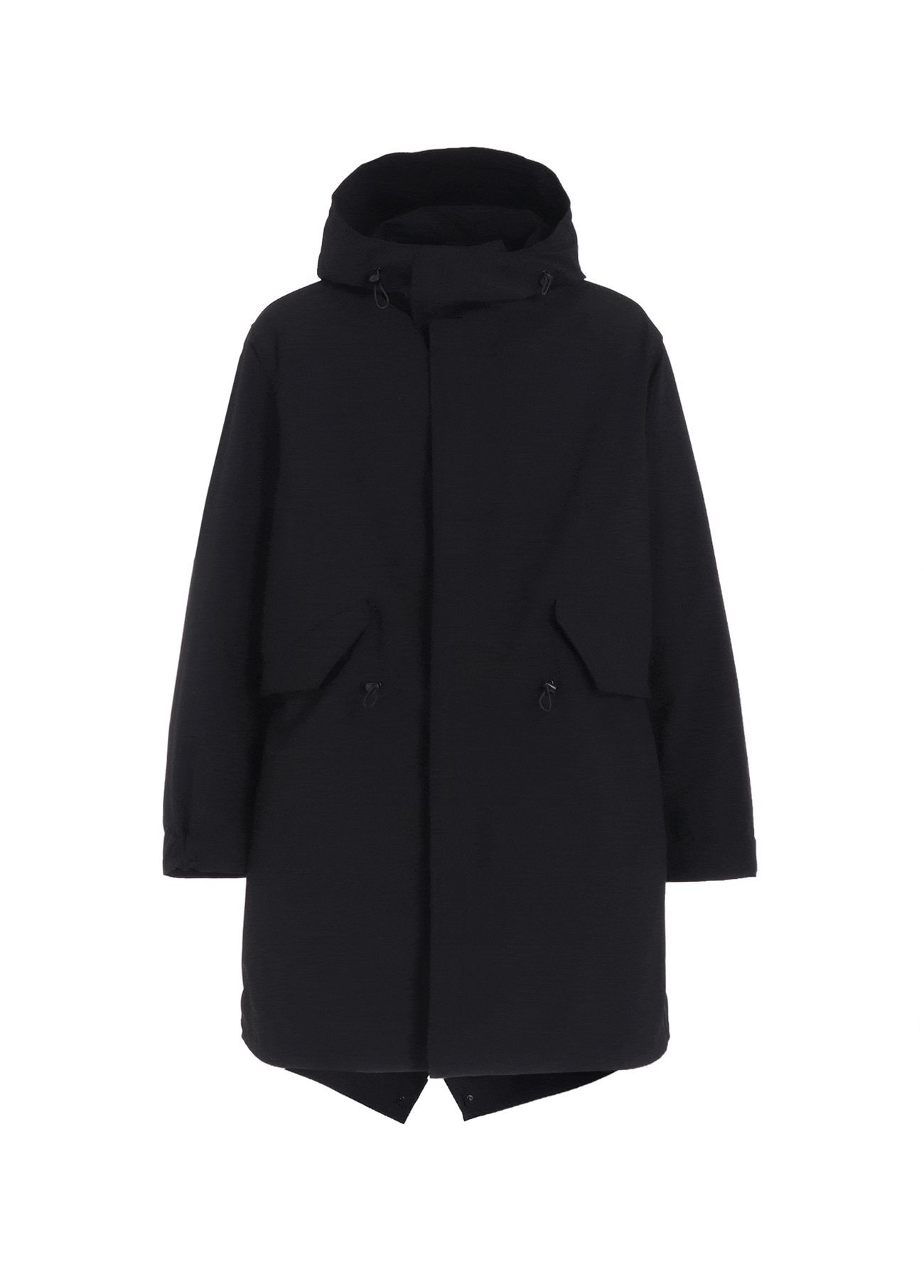 11/14 12:00発売【S'YTE X TAION】HOODED COAT WITH QUILTED DOWN LINER