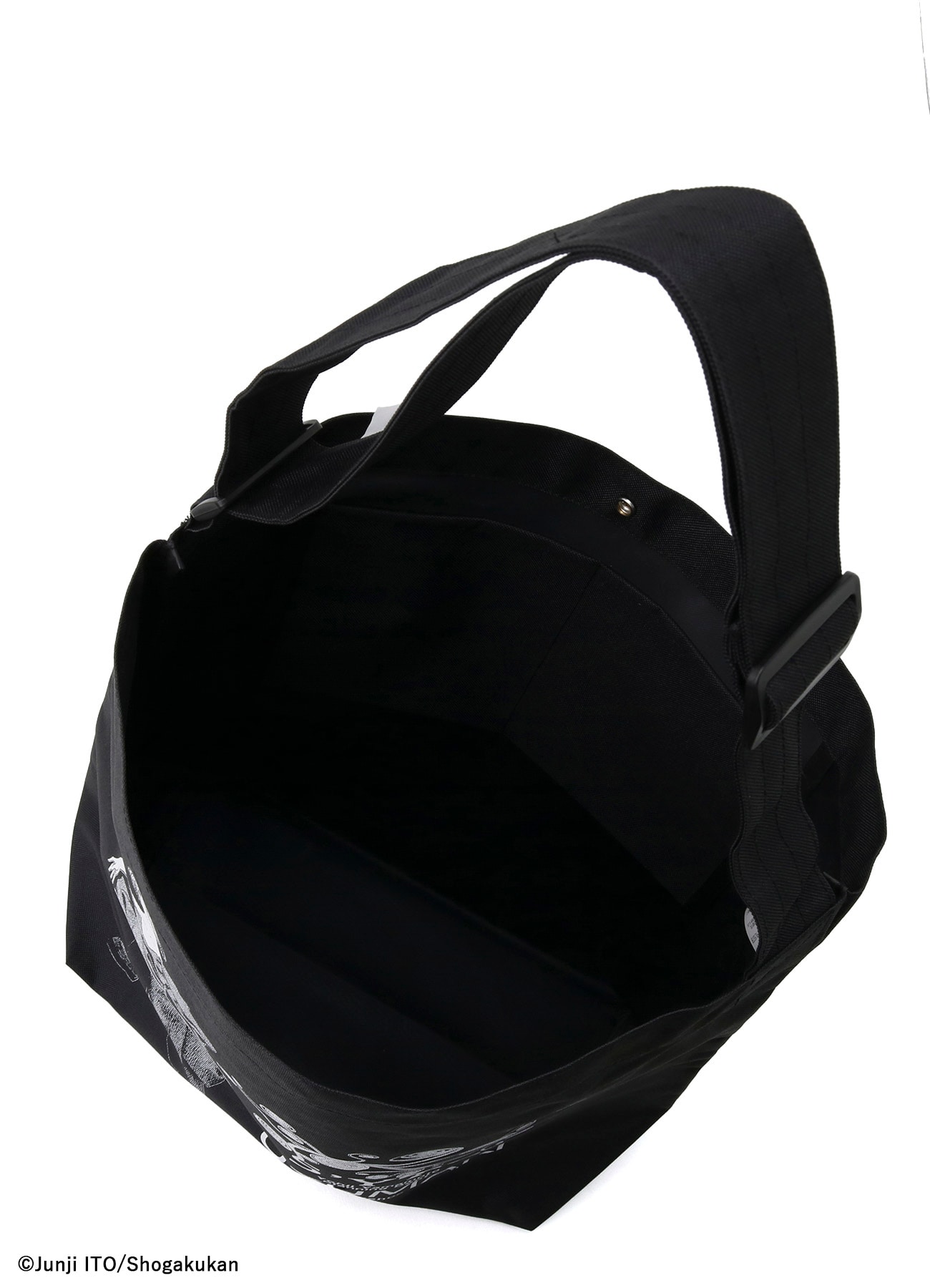 S'YTE × Junji ITO -UZUMAKI- KIRIE＆AZAMI  WEARING YOHJI YAMAMOTO PRINTED BAG